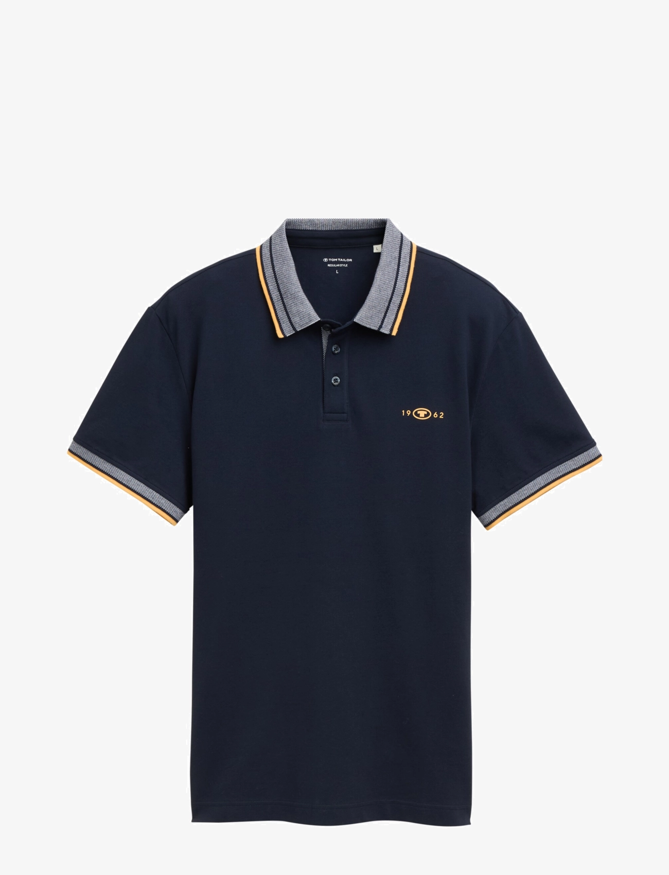 Tom Tailor - polo with print - kurzärmelig - sky captain blue - 1