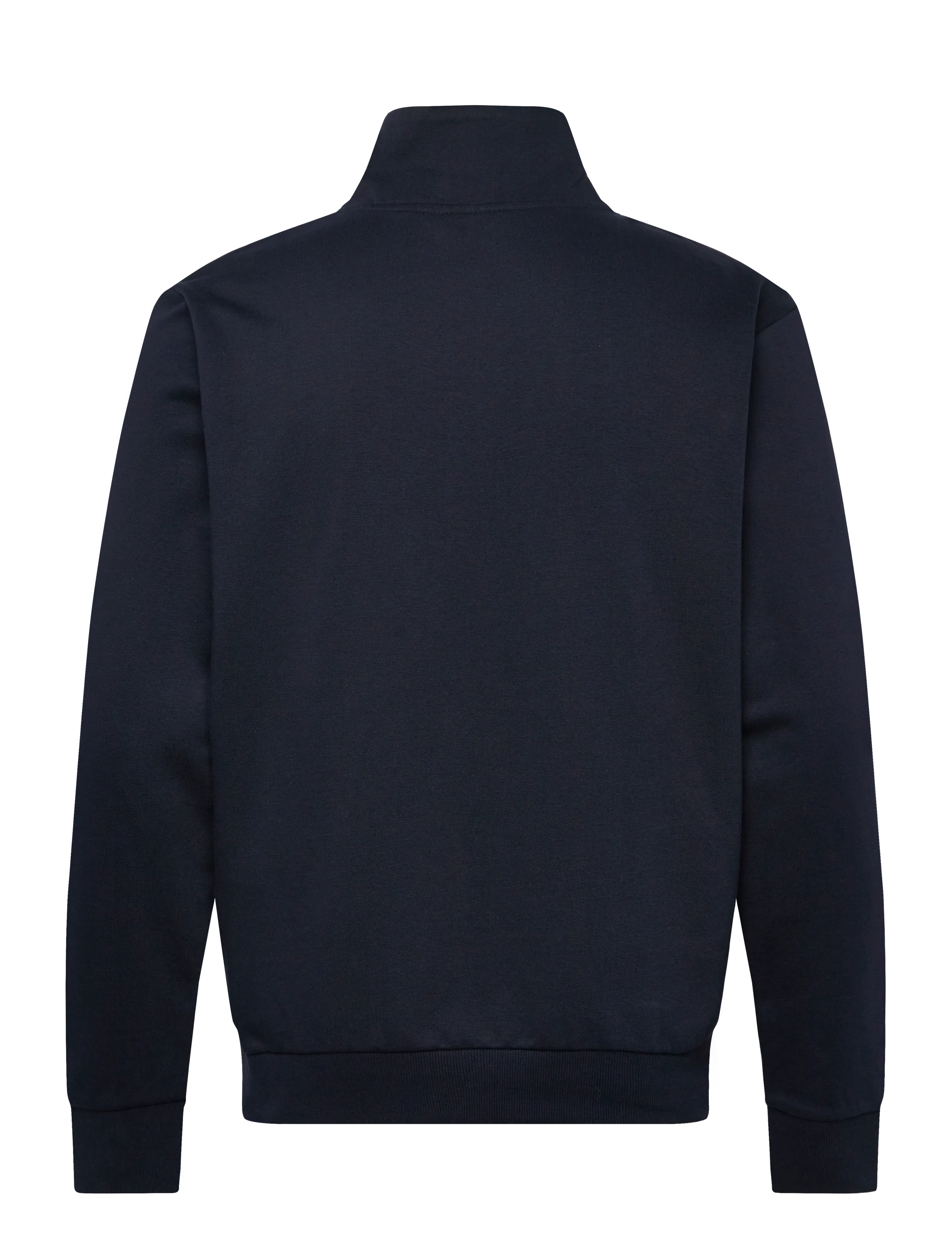 Tom Tailor - printed stand-up sweat jacket - forårsjakker - sky captain blue - 2
