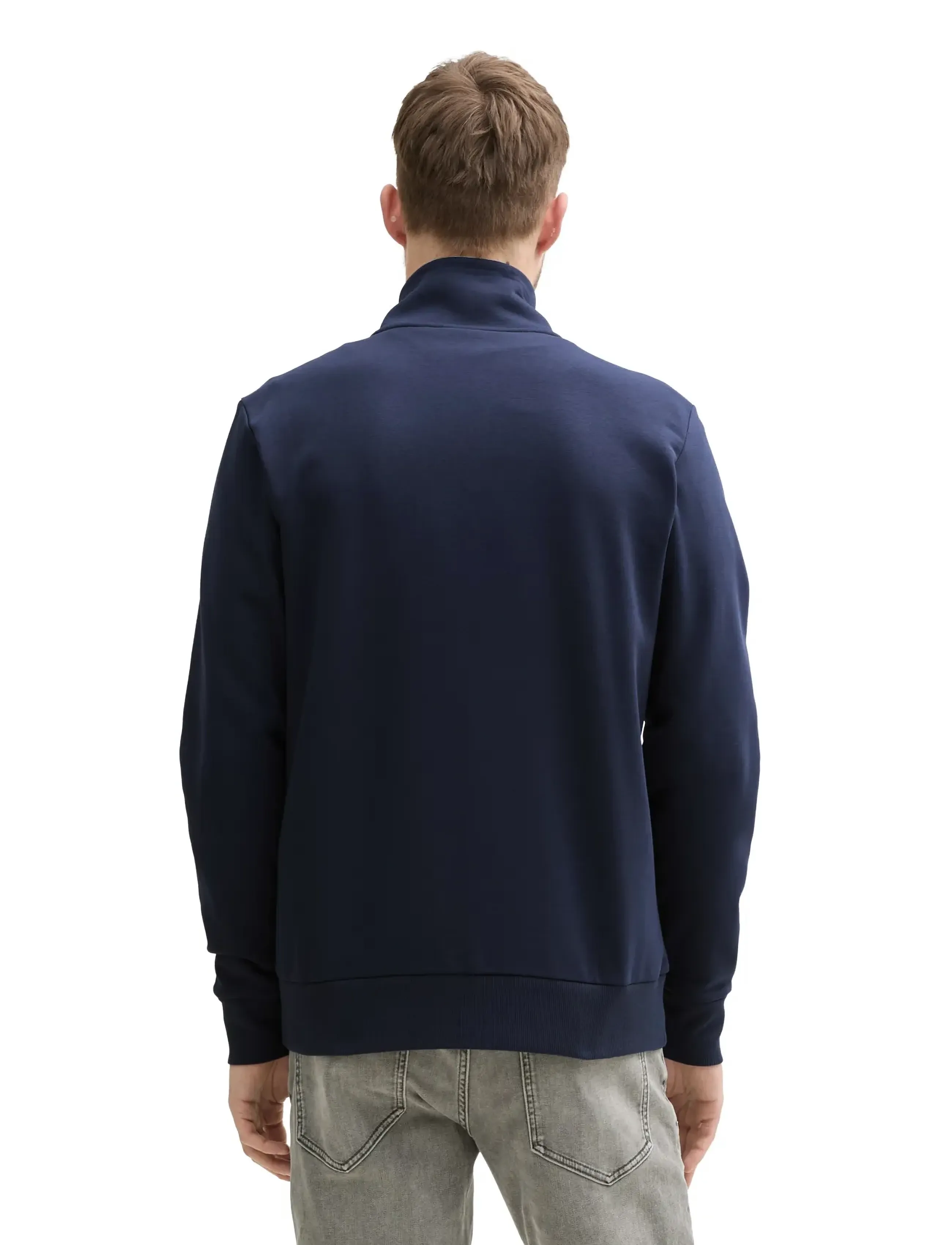 Printed Stand-Up Sweat Jacket 2