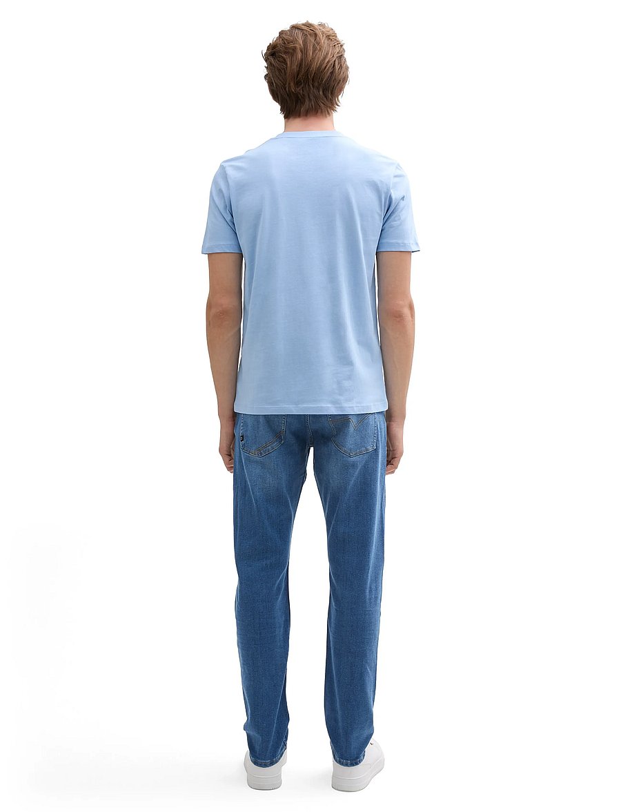Tom Tailor - TTPIERS SLIM - slim-fit jeans - used mid stone blue denim - 5