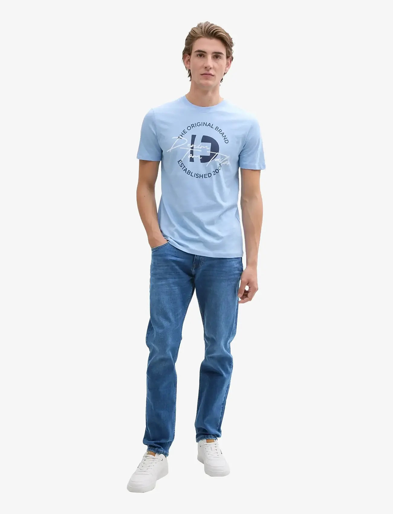 Tom Tailor - TTPIERS SLIM - bukser & jeans - used mid stone blue denim - 3
