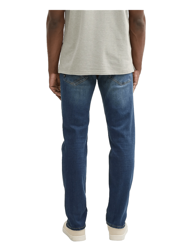 Tom Tailor - TTAEDAN STRAIGHT - regular jeans - used dark stone blue denim - 2