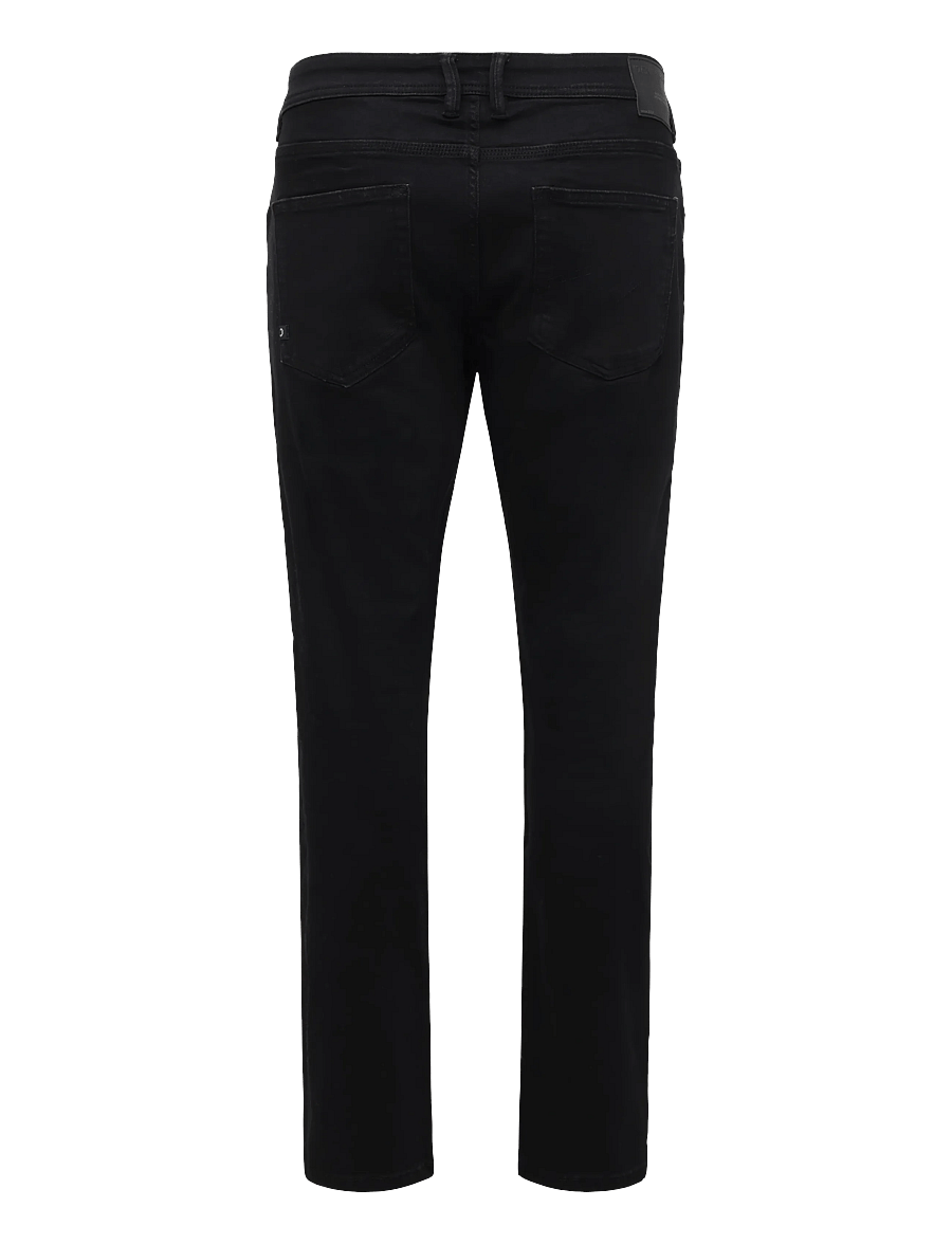 Tom Tailor - TTAEDAN STRAIGHT - regular jeans - black black denim - 2