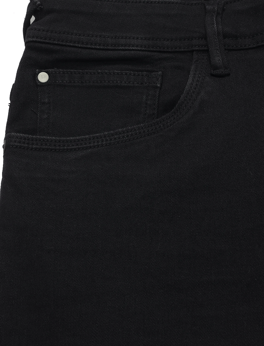 Tom Tailor - TTAEDAN STRAIGHT - regular jeans - black black denim - 4