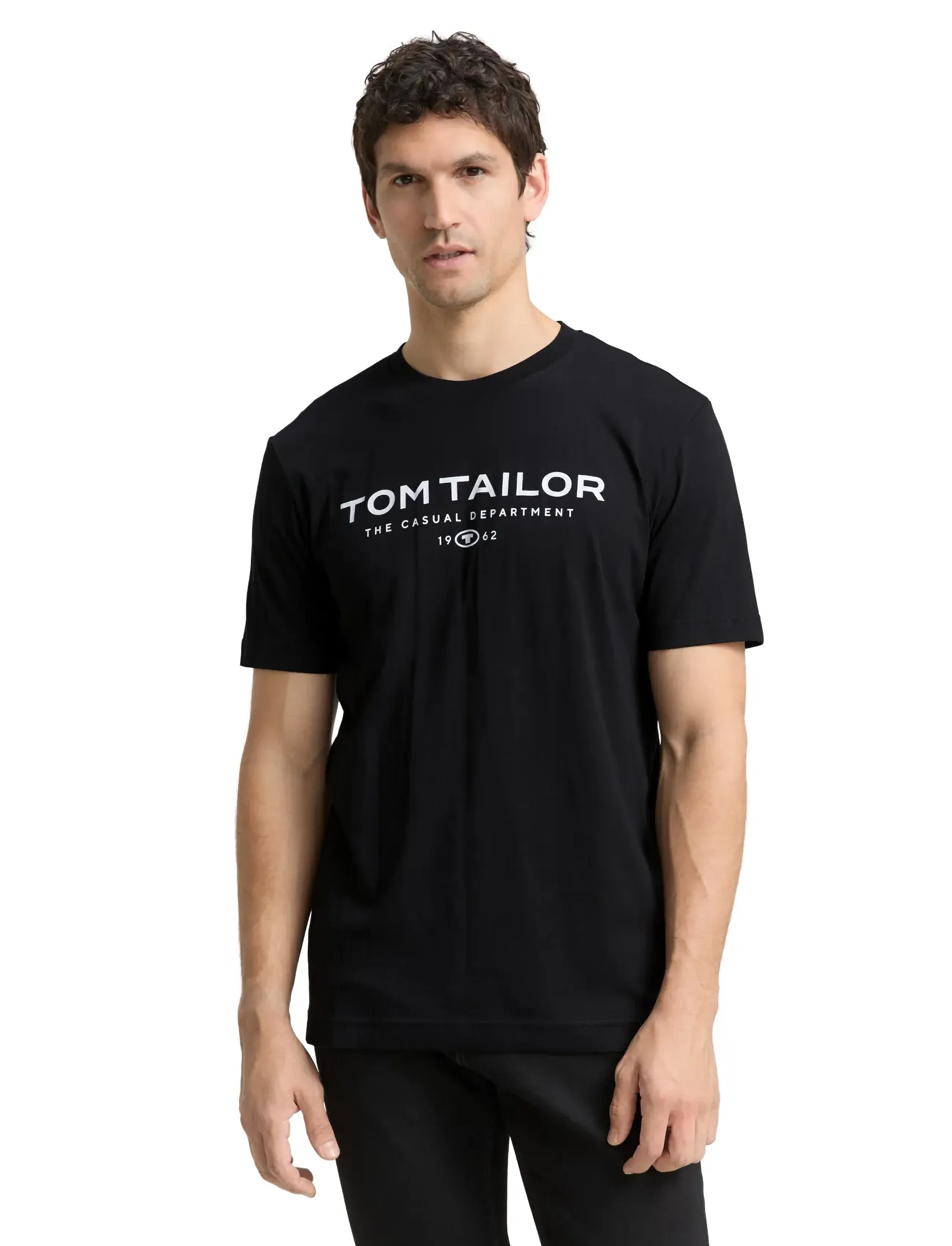 Tom Tailor - t-shirt with print - lühikeste varrukatega t-särgid - black - 3