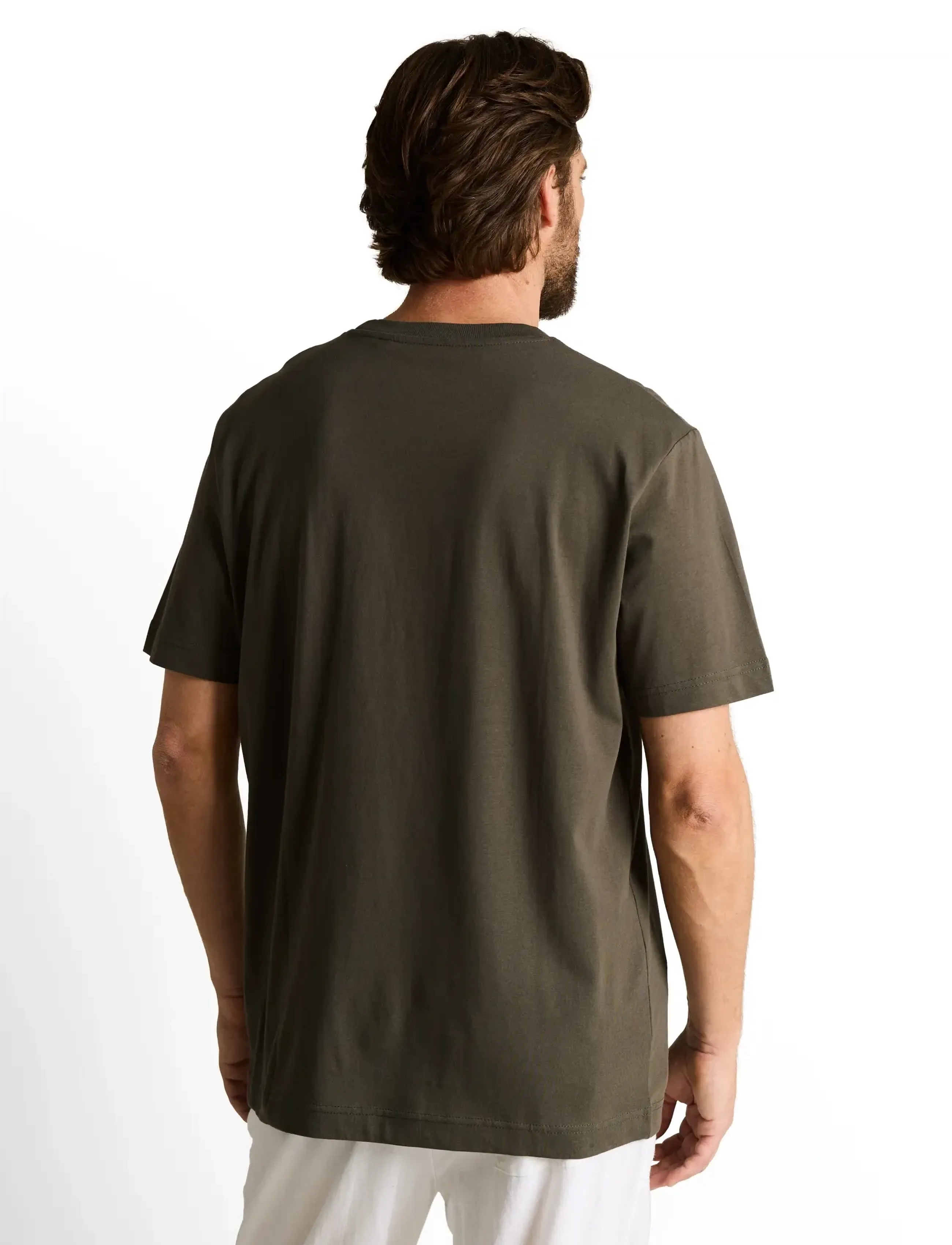 Tom Tailor - t-shirt with print - kurzärmelig - deep leaf green - 2
