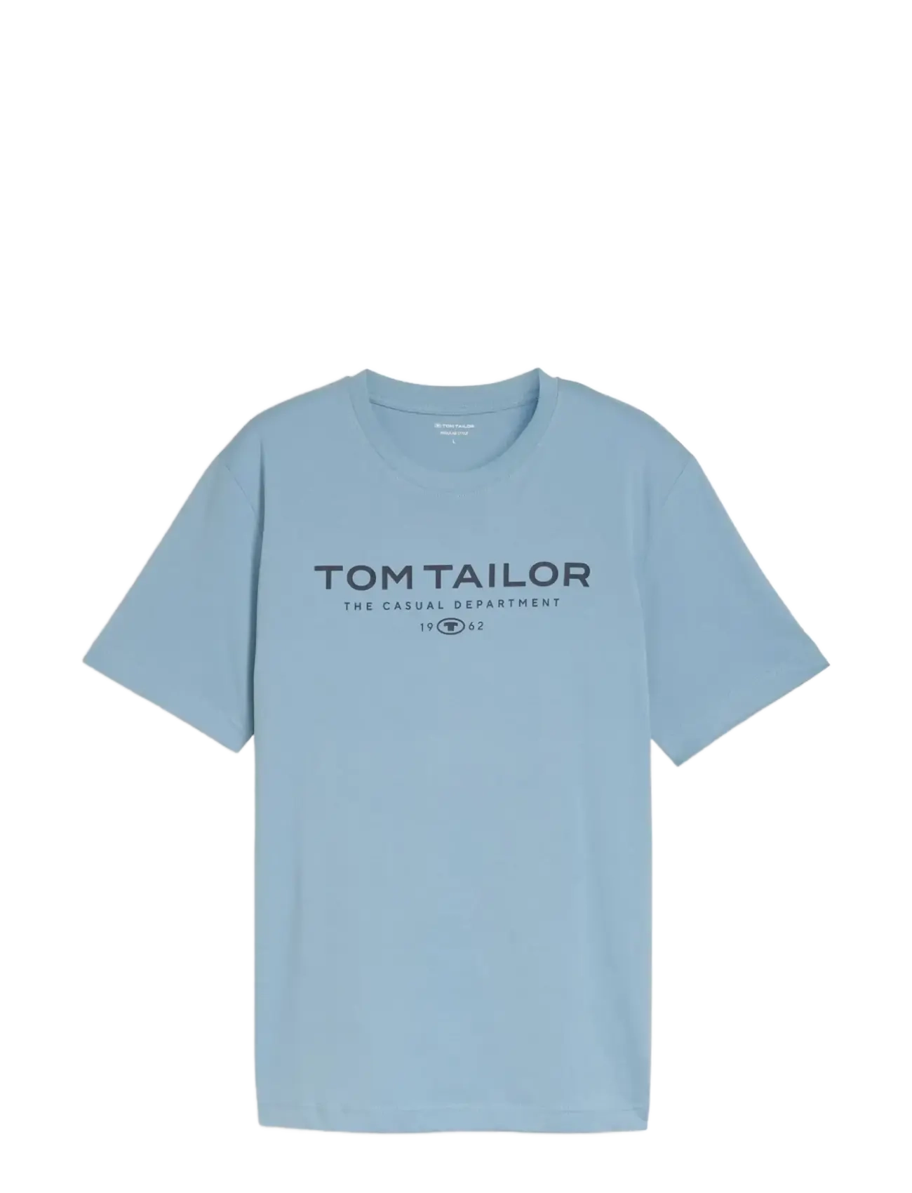 Tom Tailor t-shirt with print - T-shirts - MOUNTAIN SPRING BLUE / blue