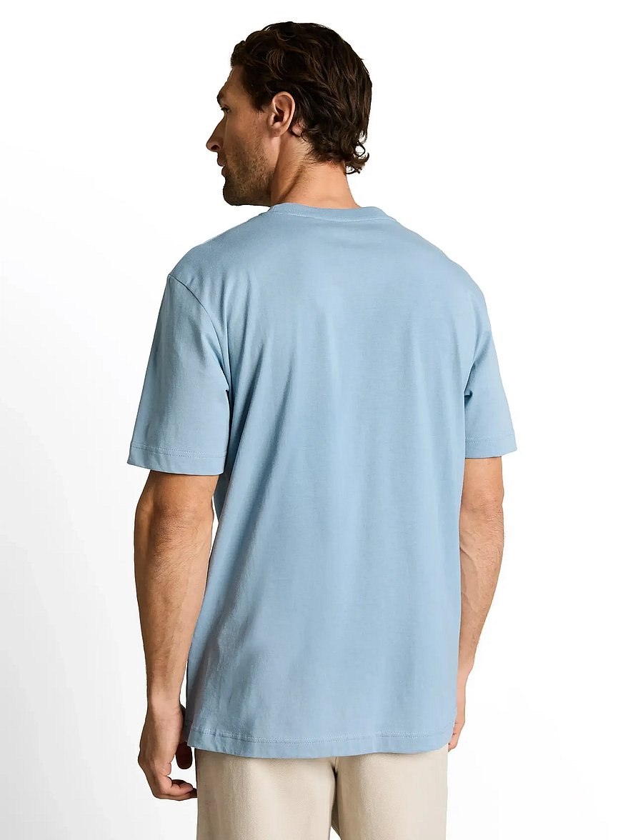 Tom Tailor - t-shirt with print - kortärmade t-shirts - mountain spring blue - 2