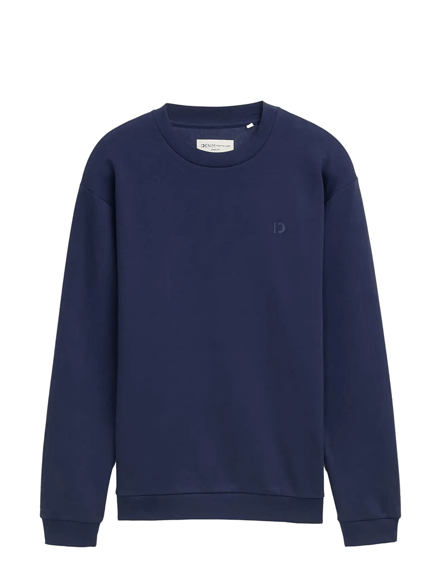Tom Tailor - crewneck sweatshirt - dressipluusid - dark blueberry - 1