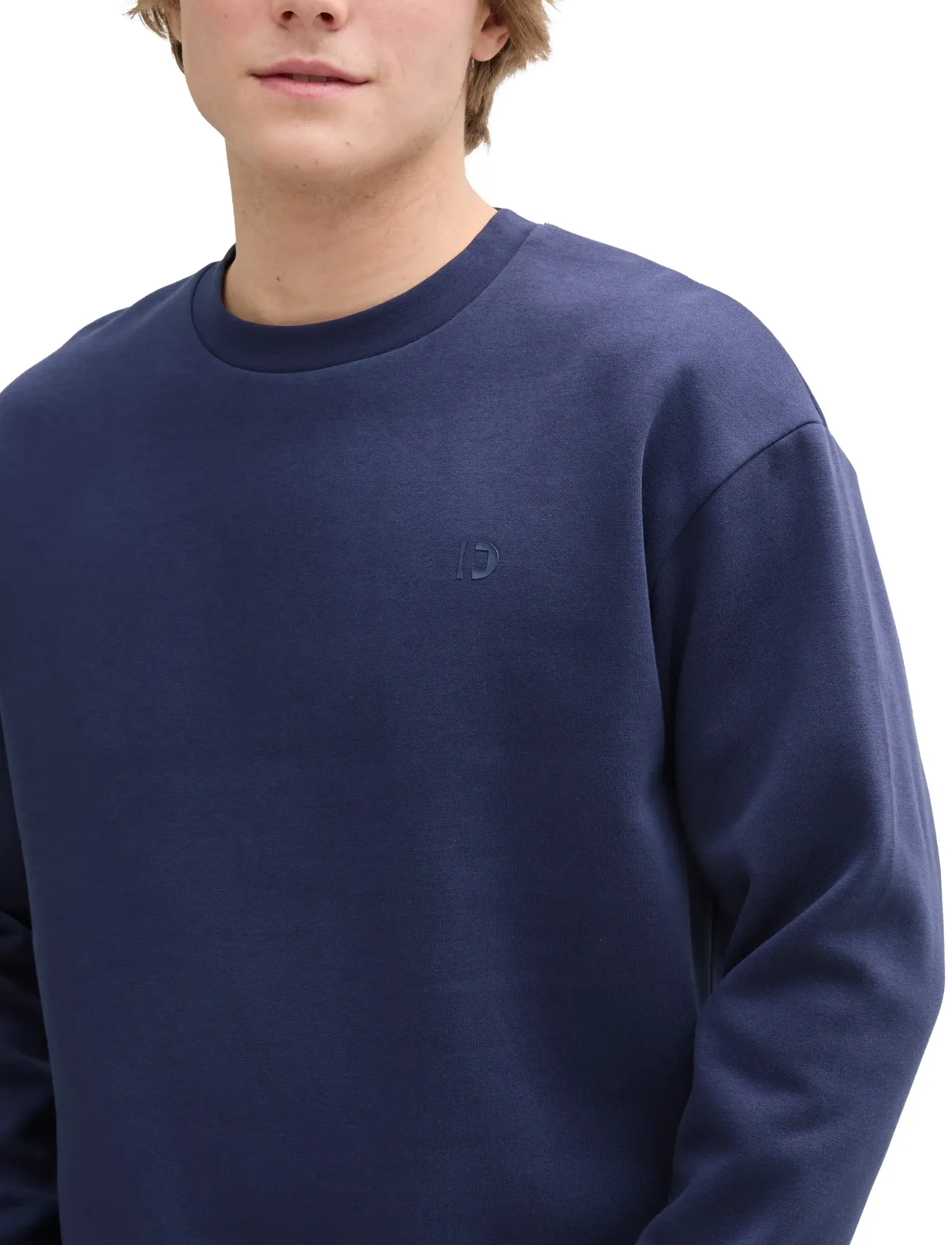 Tom Tailor - crewneck sweatshirt - najniższe ceny - dark blueberry - 4