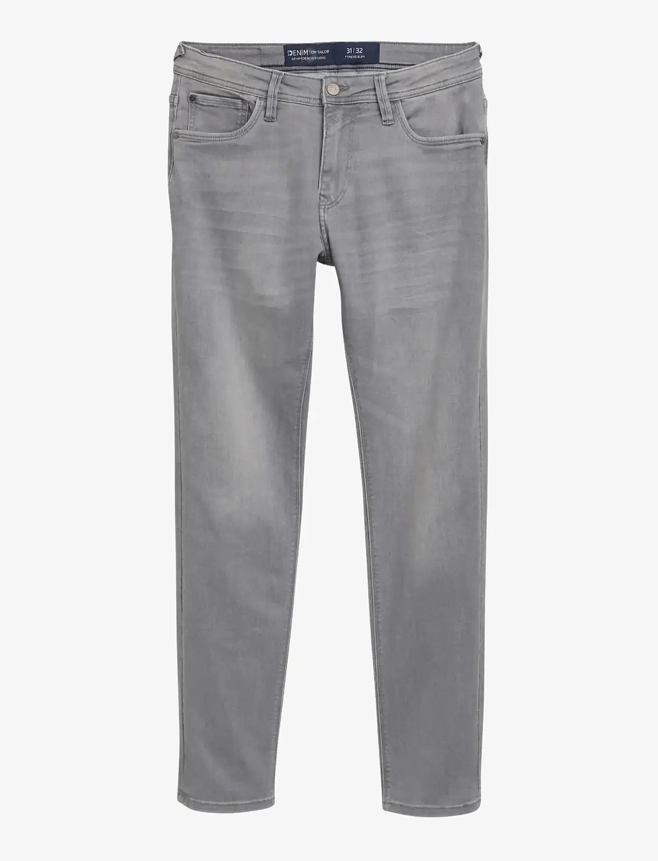 Tom Tailor - TTPIERS SLIM - slim fit jeans - stone grey denim - 1