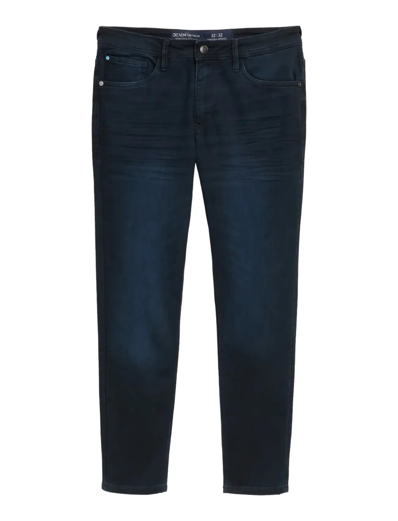 Tom Tailor TTBRYDEN TAPERED - Jeans - BLUE BLACK DENIM / navy