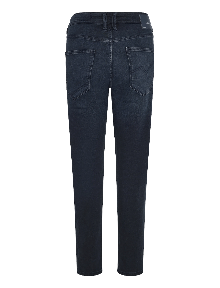 Tom Tailor - TTBRYDEN TAPERED - alt kitsenevad teksad - blue black denim - 2