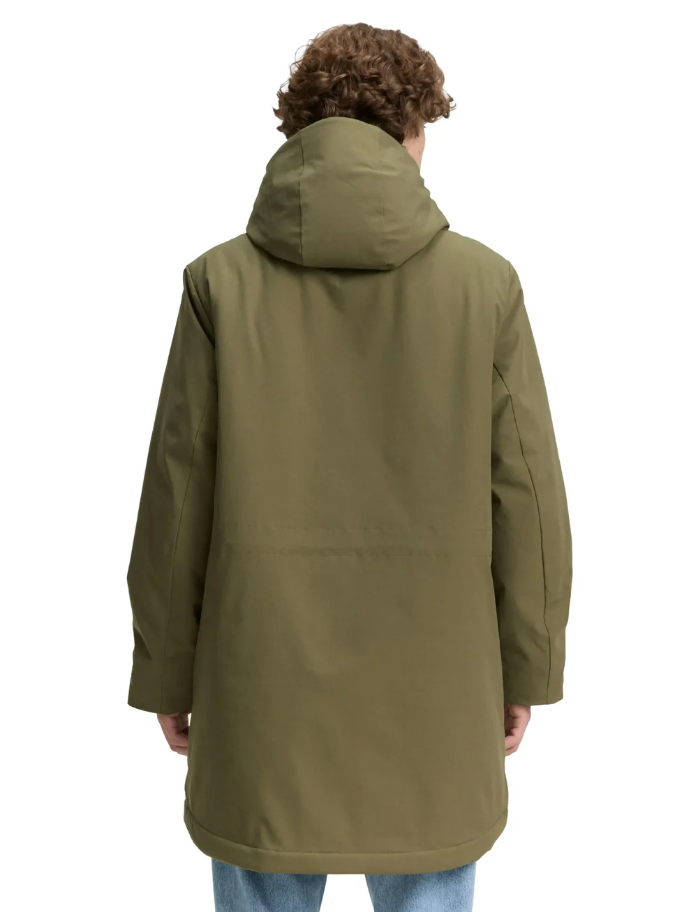 Tom Tailor - tech hooded parka - winterjacken - jungle soil green - 2
