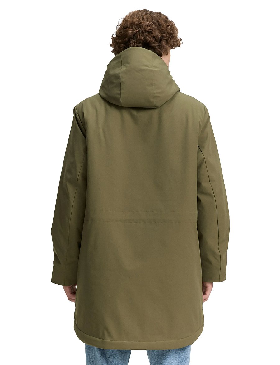 Tom Tailor - tech hooded parka - parkas - jungle soil green - 2