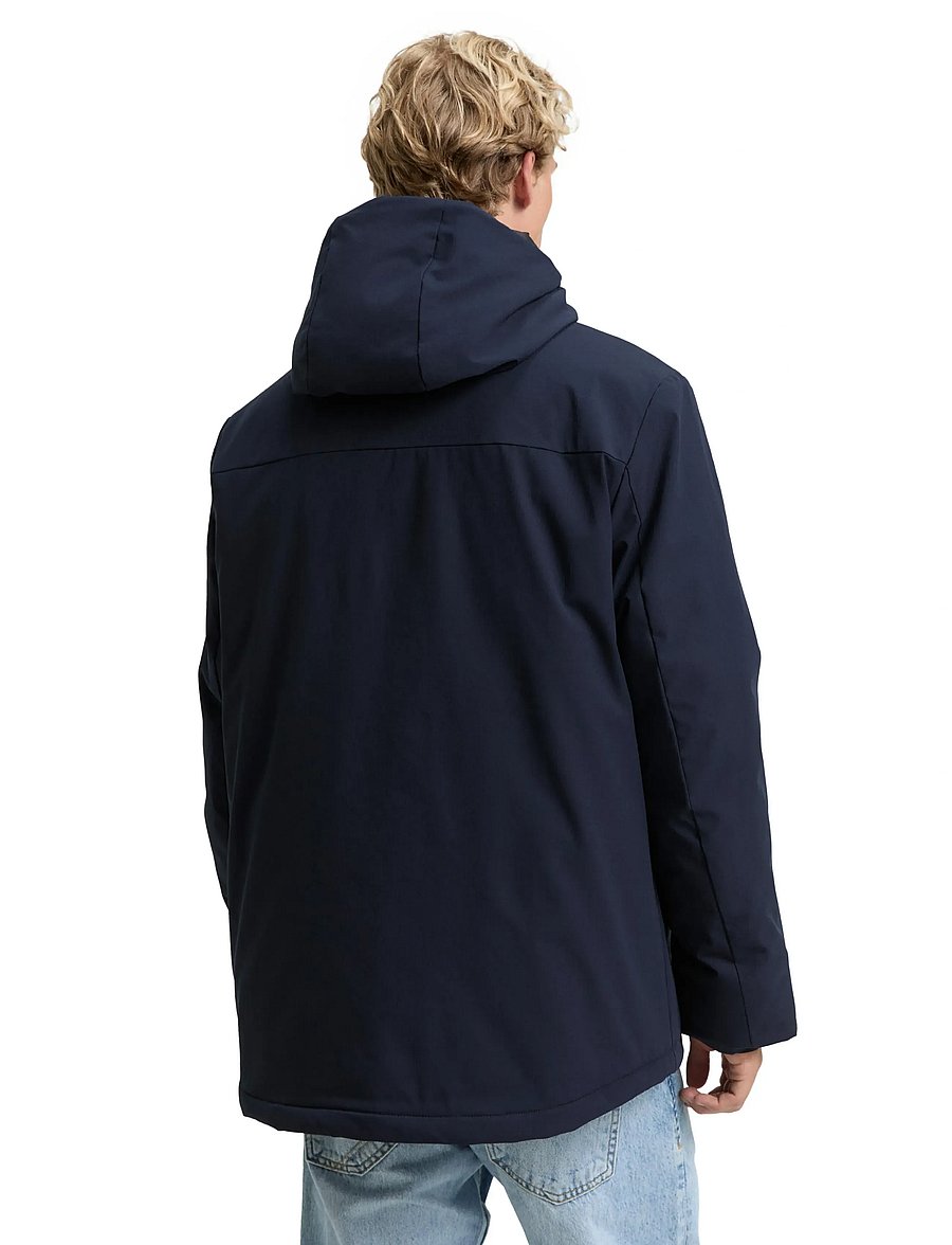 Tom Tailor - hooded technical jacket - daunenjacken - sky captain blue - 2