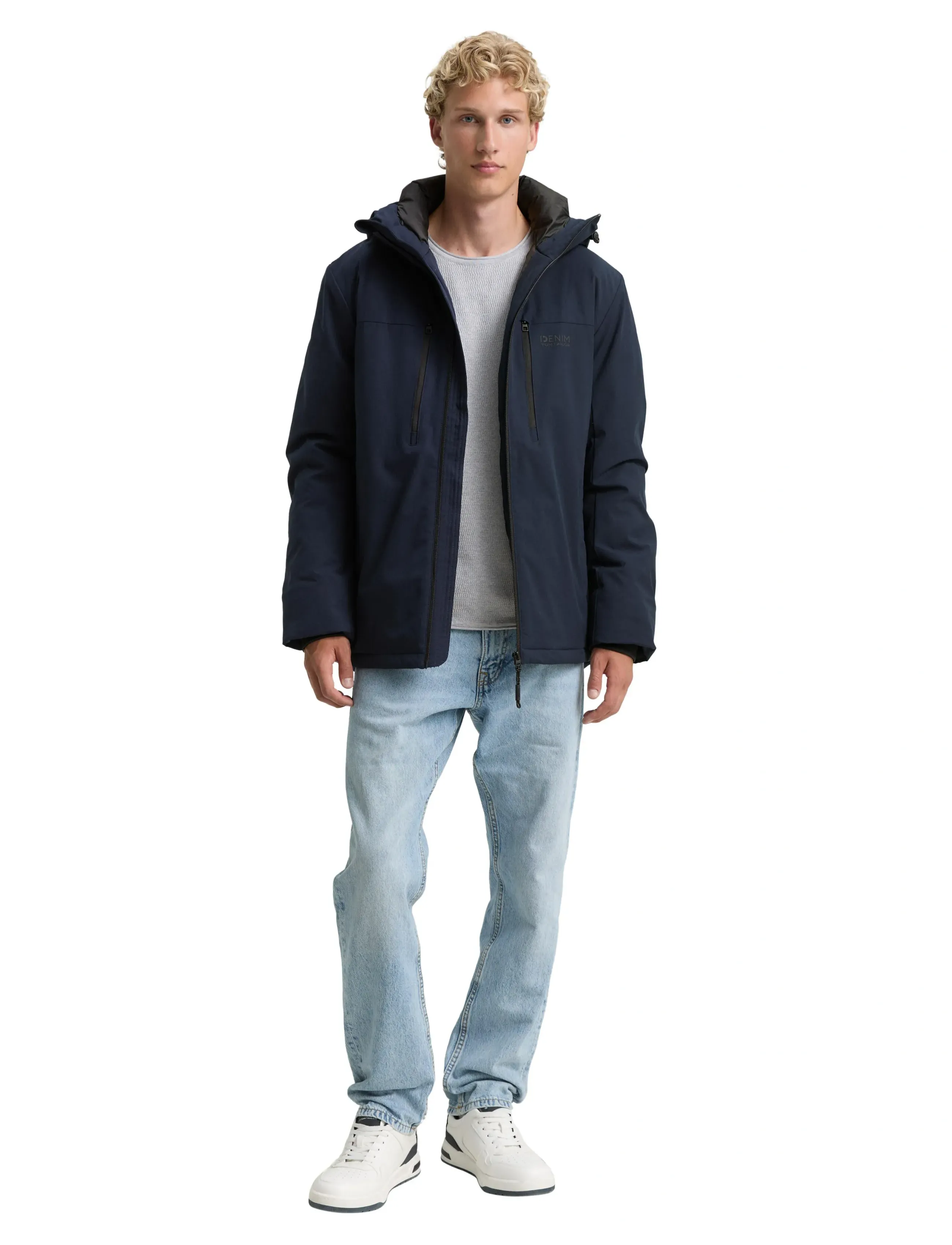 Tom Tailor - hooded technical jacket - spordijakid - sky captain blue - 3