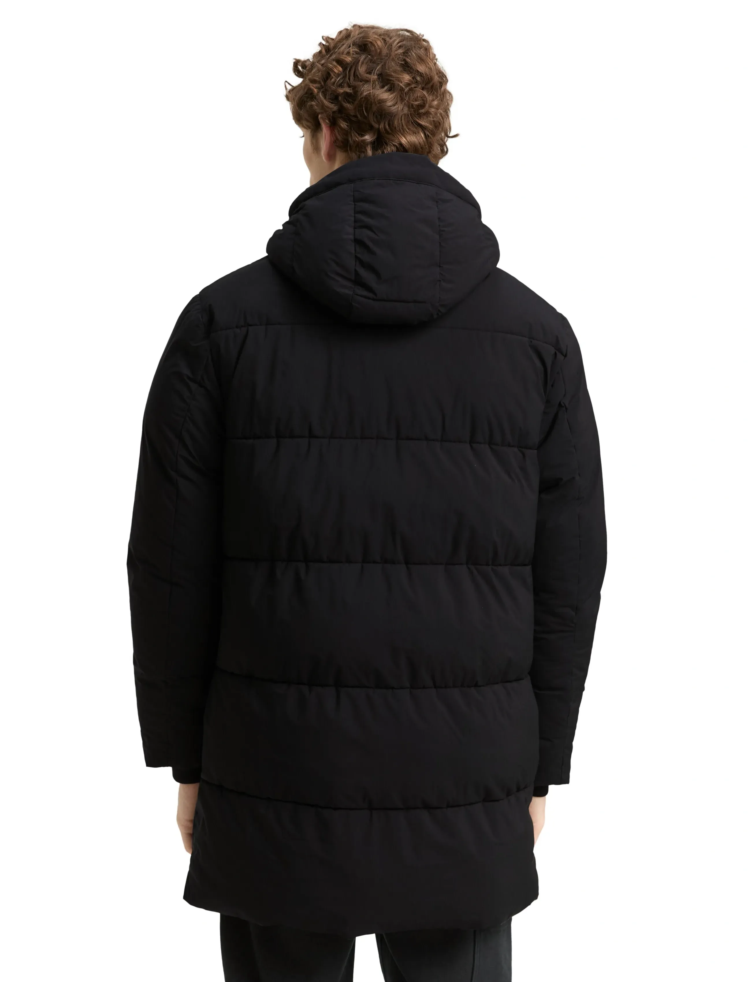 Tom Tailor - puffer parka - talvejoped - black - 2