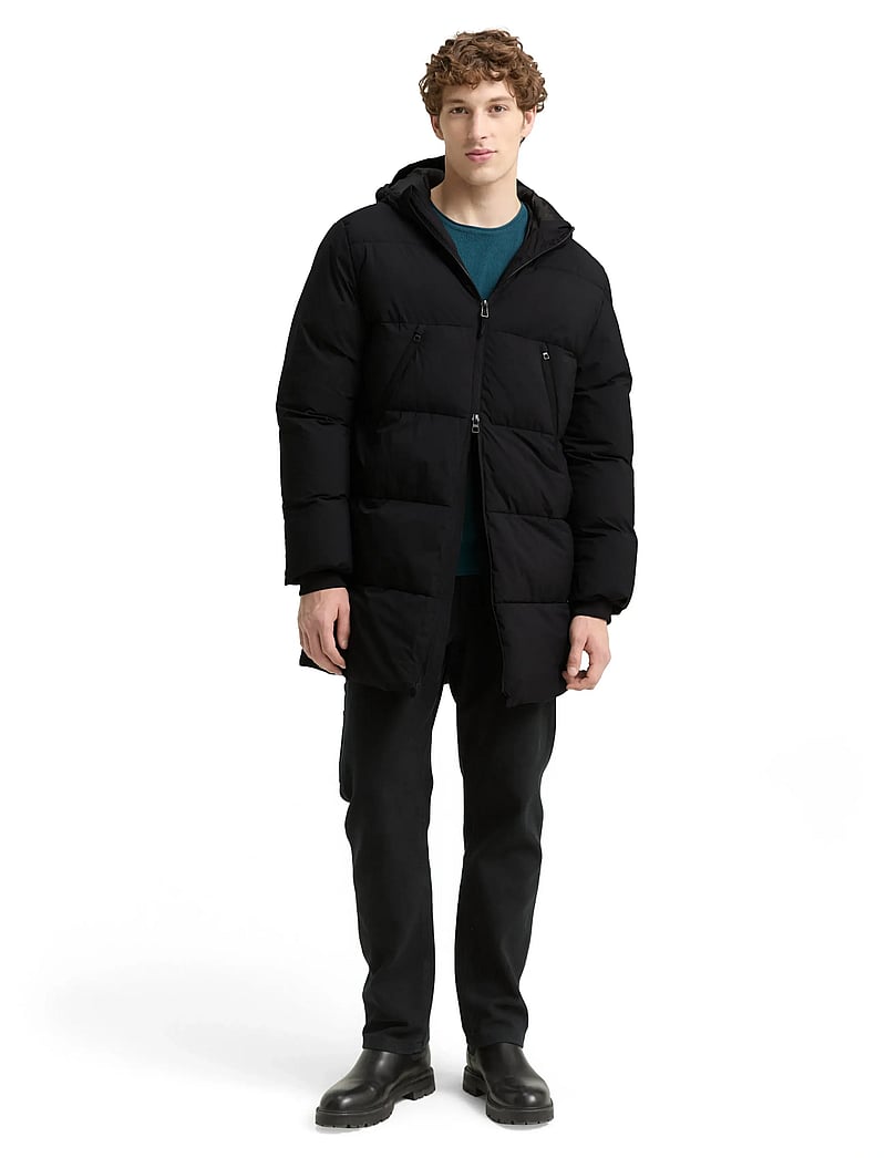 Tom Tailor - puffer parka - winterjacken - black - 3