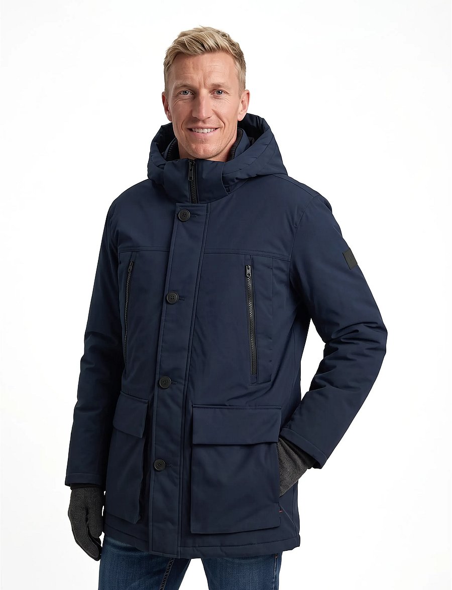 Tom Tailor - arctic parka - winterjacken - sky captain blue - 0