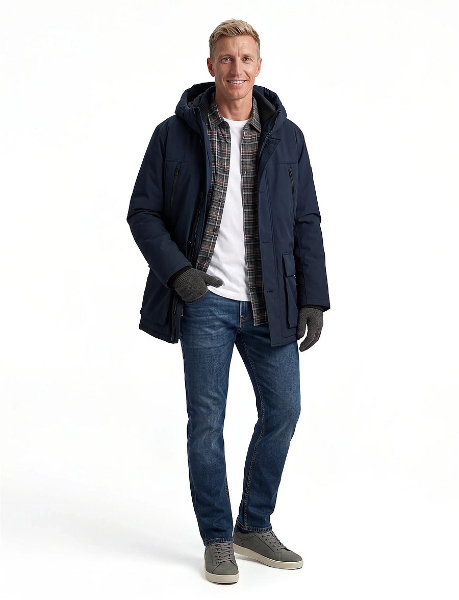 Tom Tailor - arctic parka - winterjacken - sky captain blue - 4