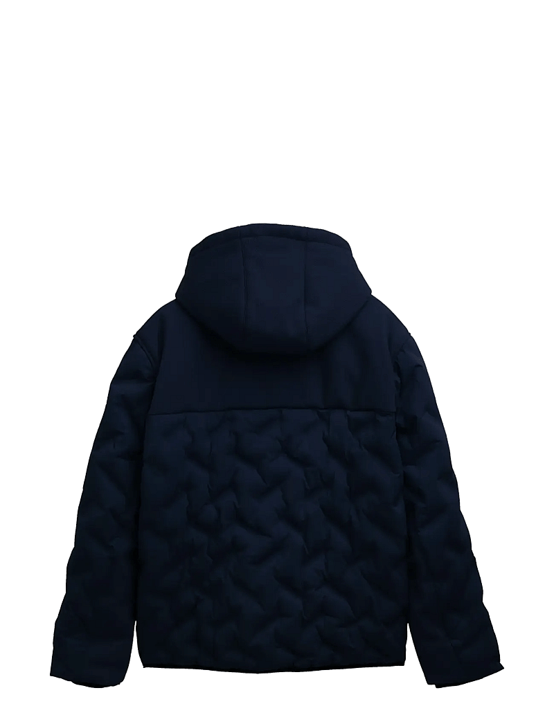 Tom Tailor - hybrid puffer jacket - frühlingsjacken - sky captain blue - 1
