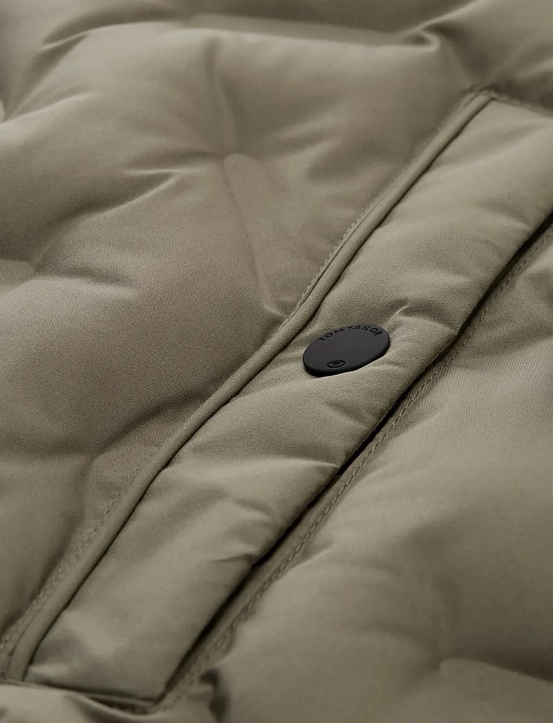 Tom Tailor - hybrid puffer jacket - lentejassen - smokey olive green - 5