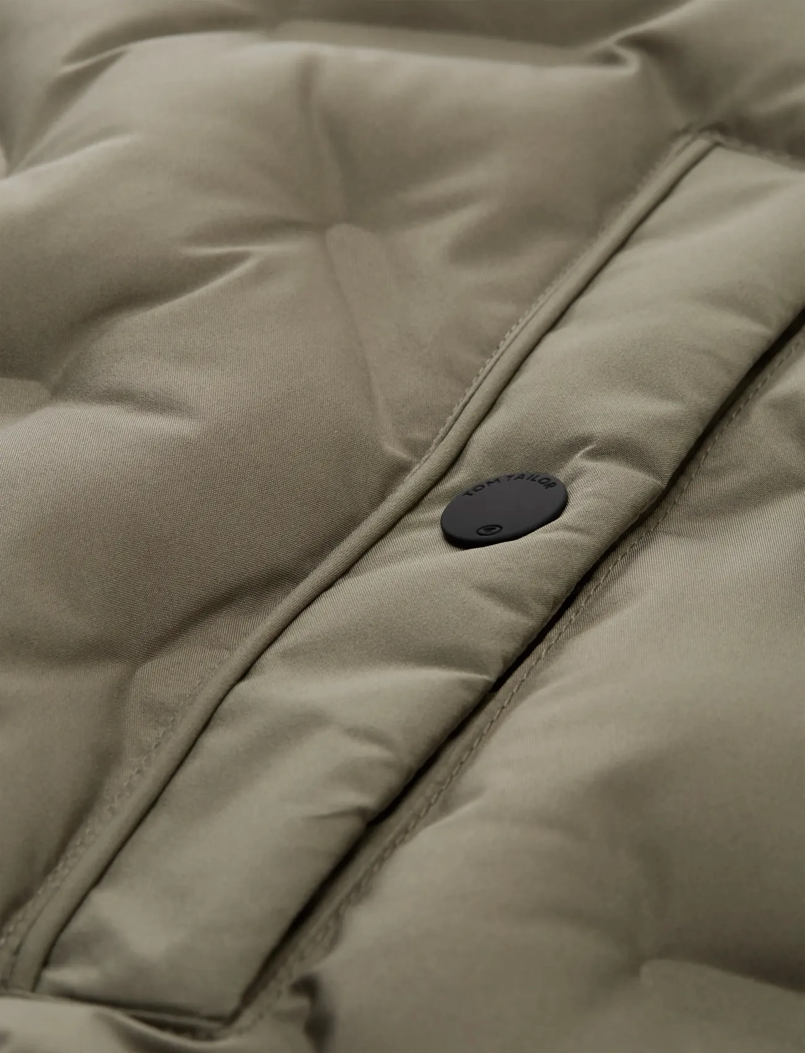Tom Tailor - hybrid puffer jacket - winterjacken - smokey olive green - 5