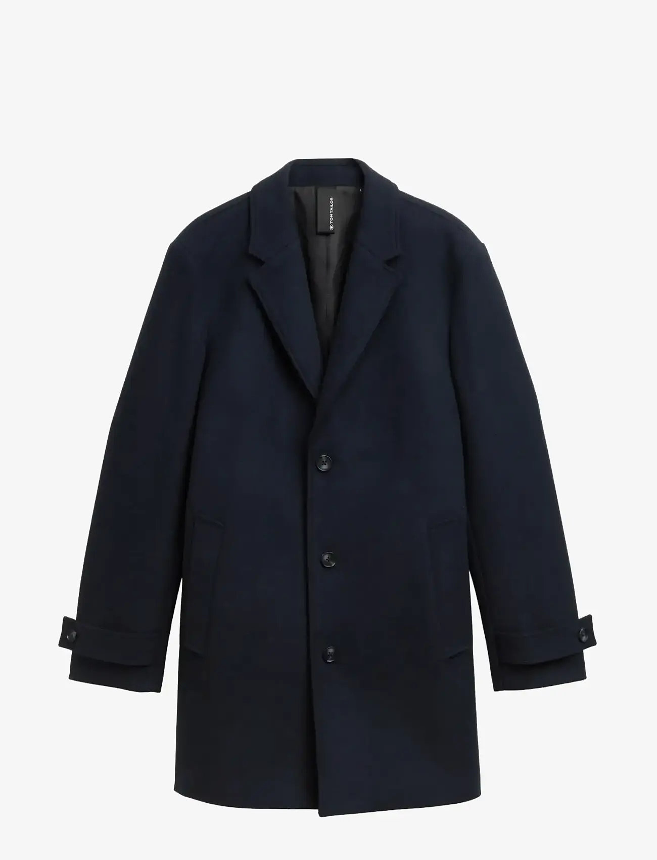 Tom Tailor - classic wool coat - outerwear - sky captain blue - 0