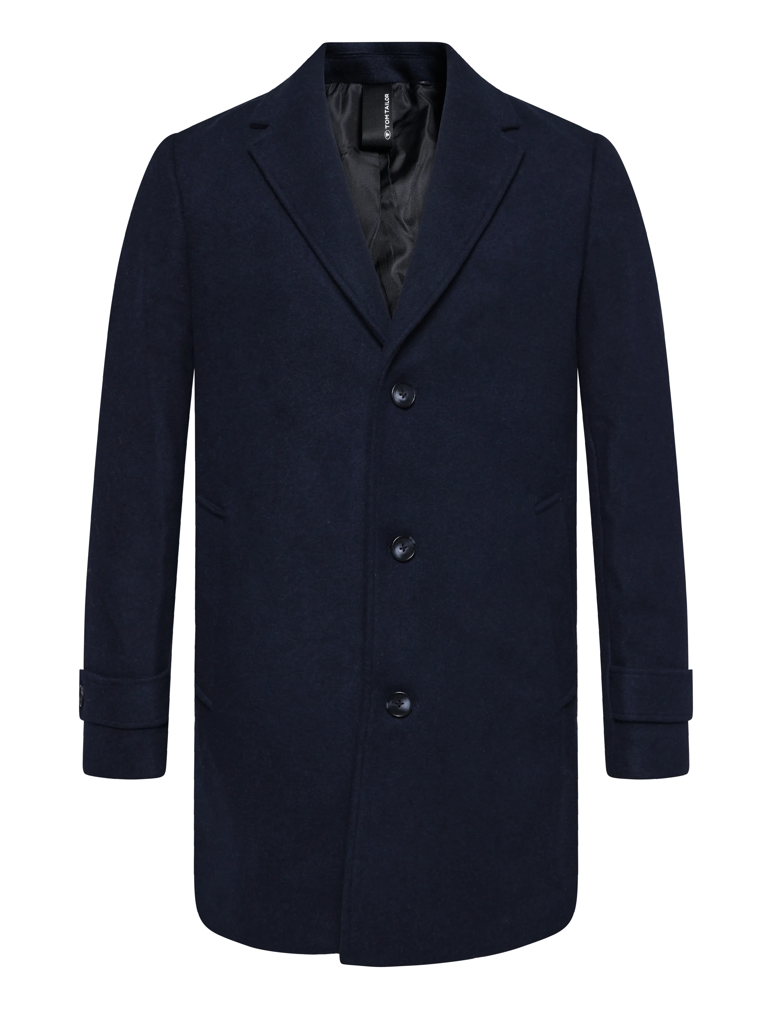 Tom Tailor classic wool coat - Jakker & Frakker - SKY CAPTAIN BLUE / navy