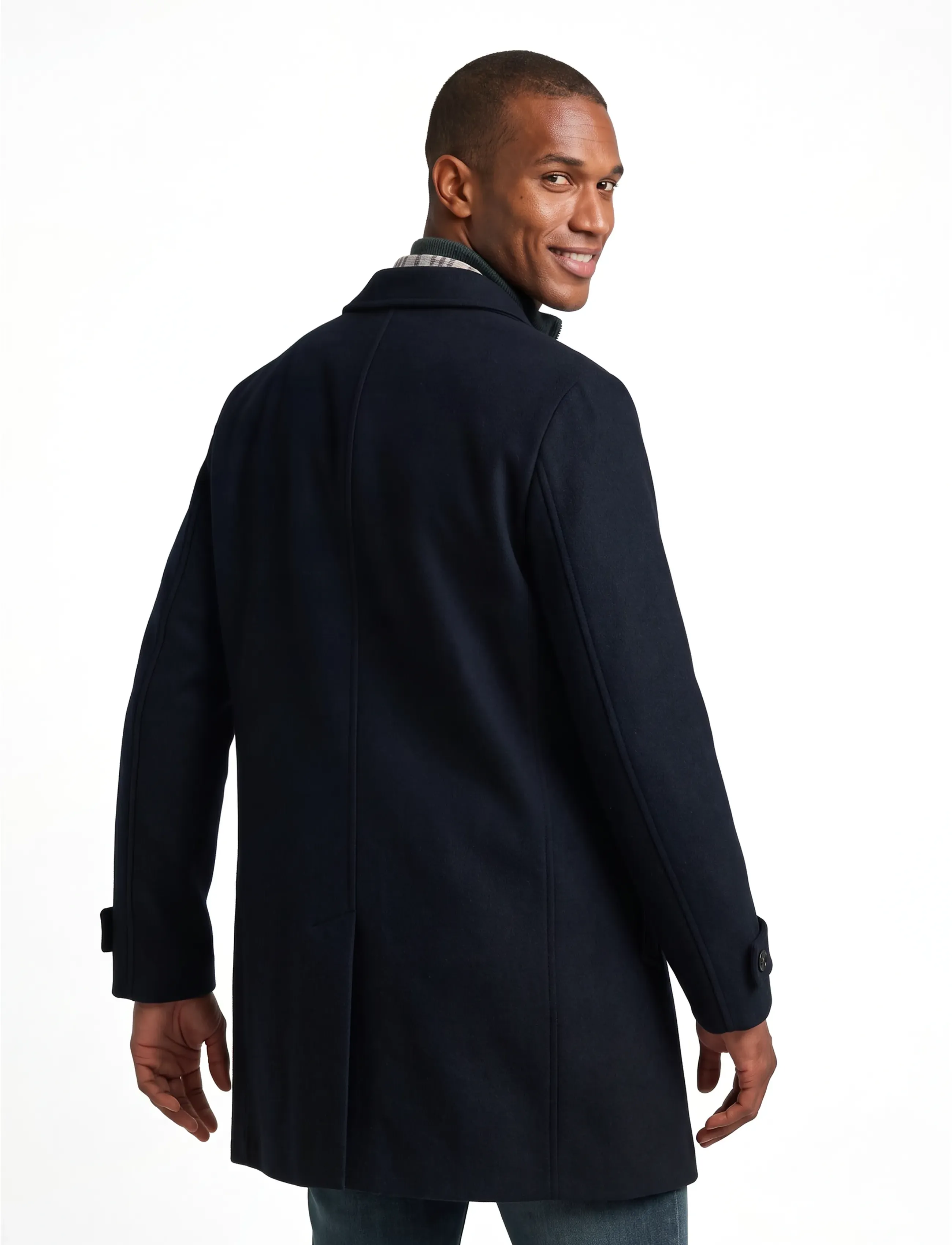 Tom Tailor - classic wool coat - winterjacken - sky captain blue - 2