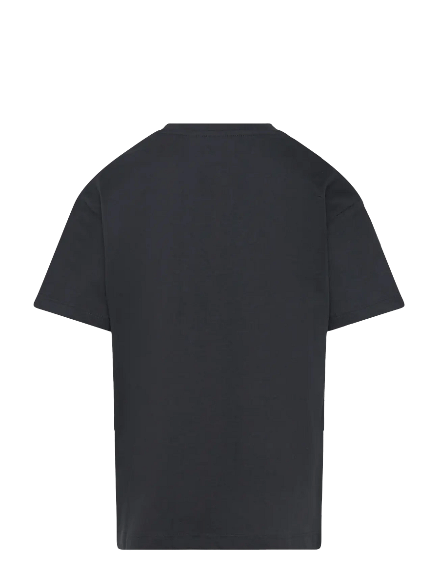 Tom Tailor - oversize basic t-shirt - lyhythihaiset t-paidat - heavy black - 1