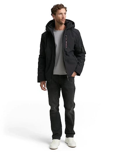 Padded Jacket With Hood - Parkas