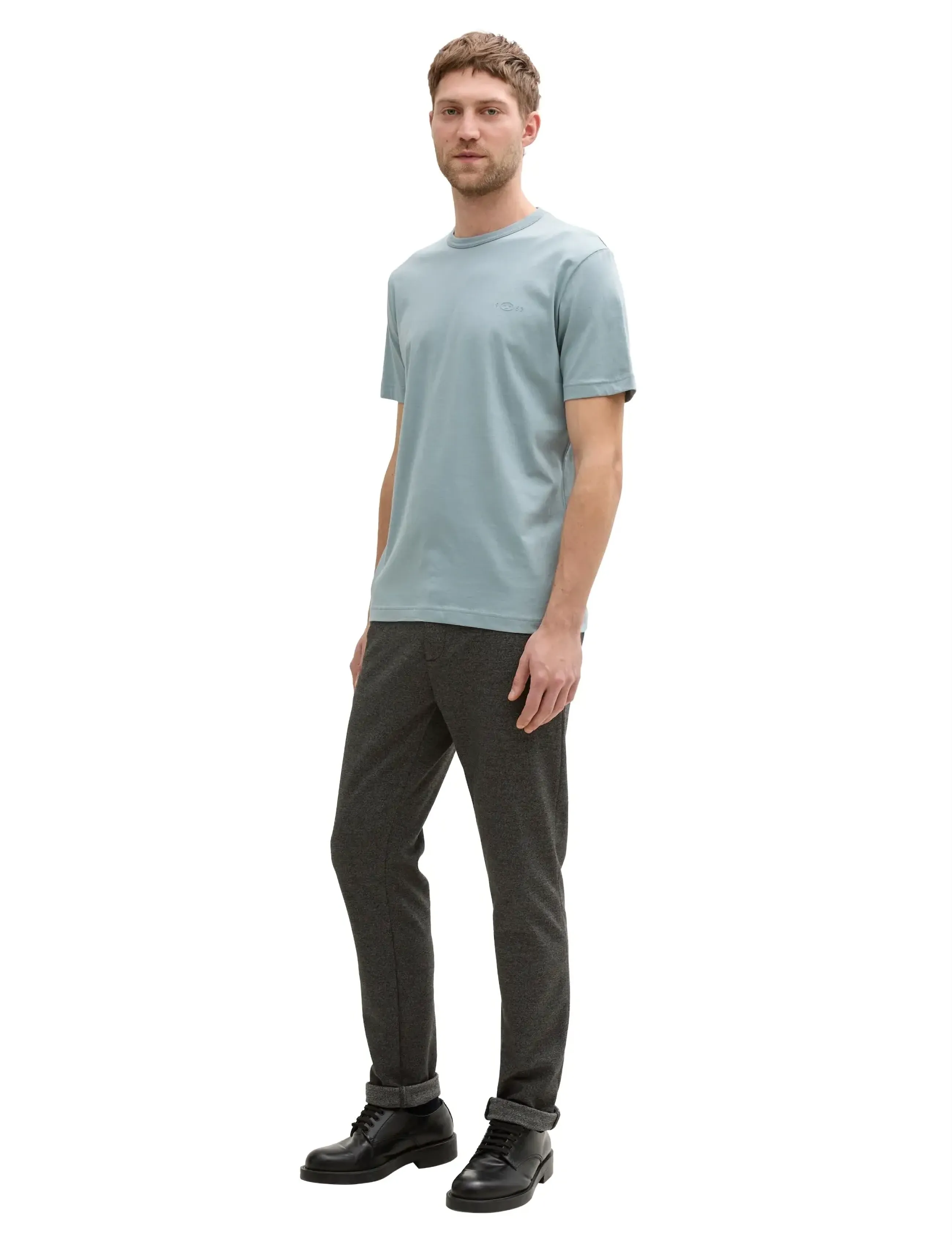 Tom Tailor doublepack t-shirts, packaging - Alles anzeigen - GREY MINT / blue