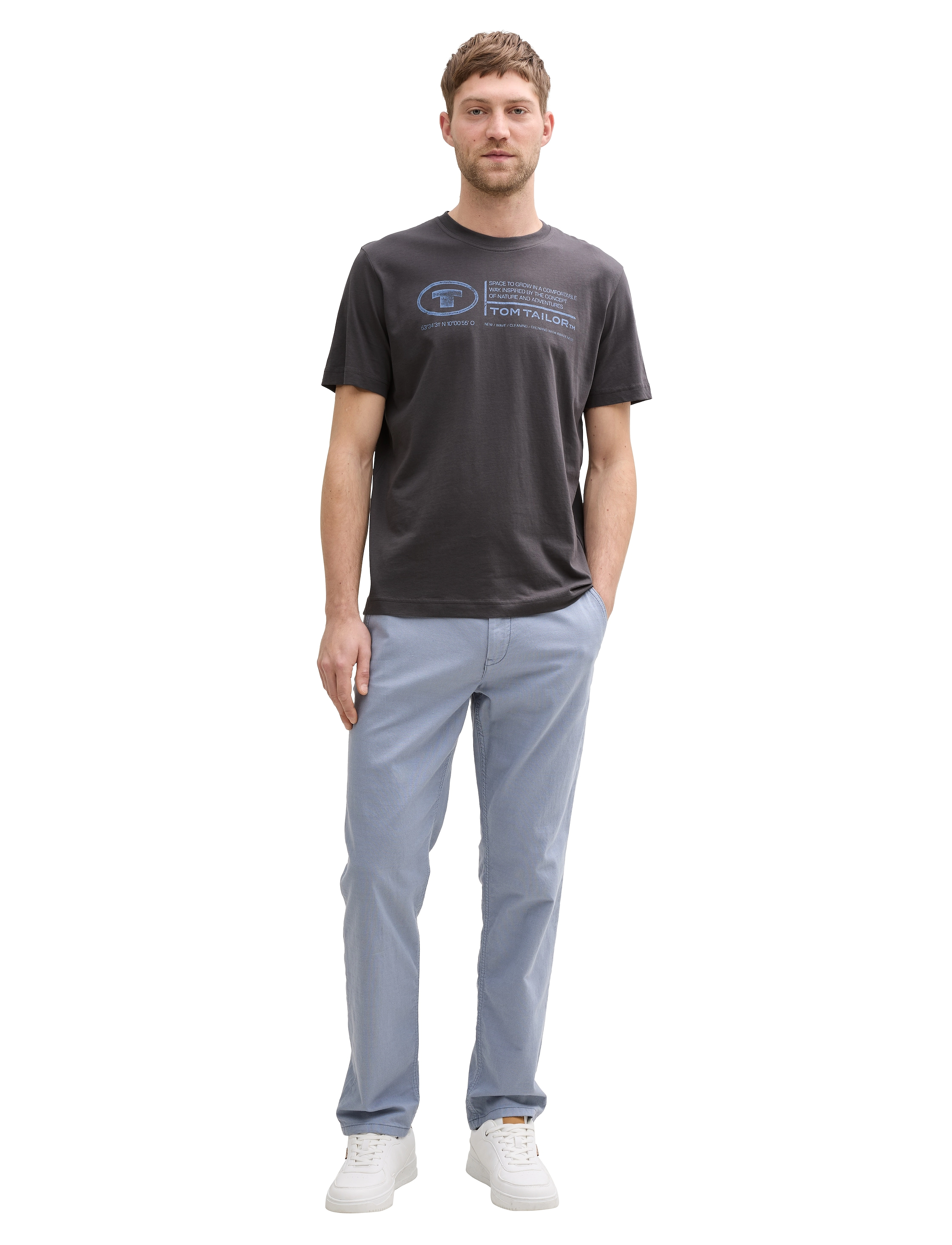 Tom Tailor Doublepack T-Shirt, Packaging, S, Blue, T-Shirts > Kortærmede, Herre