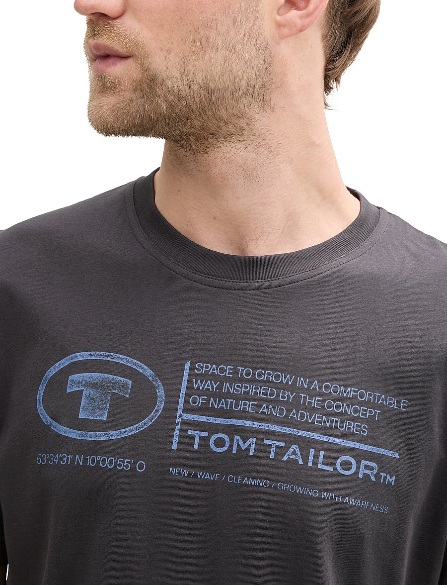 Tom Tailor - doublepack t-shirt, packaging - kortärmade t-shirts - deep bluish green - 5