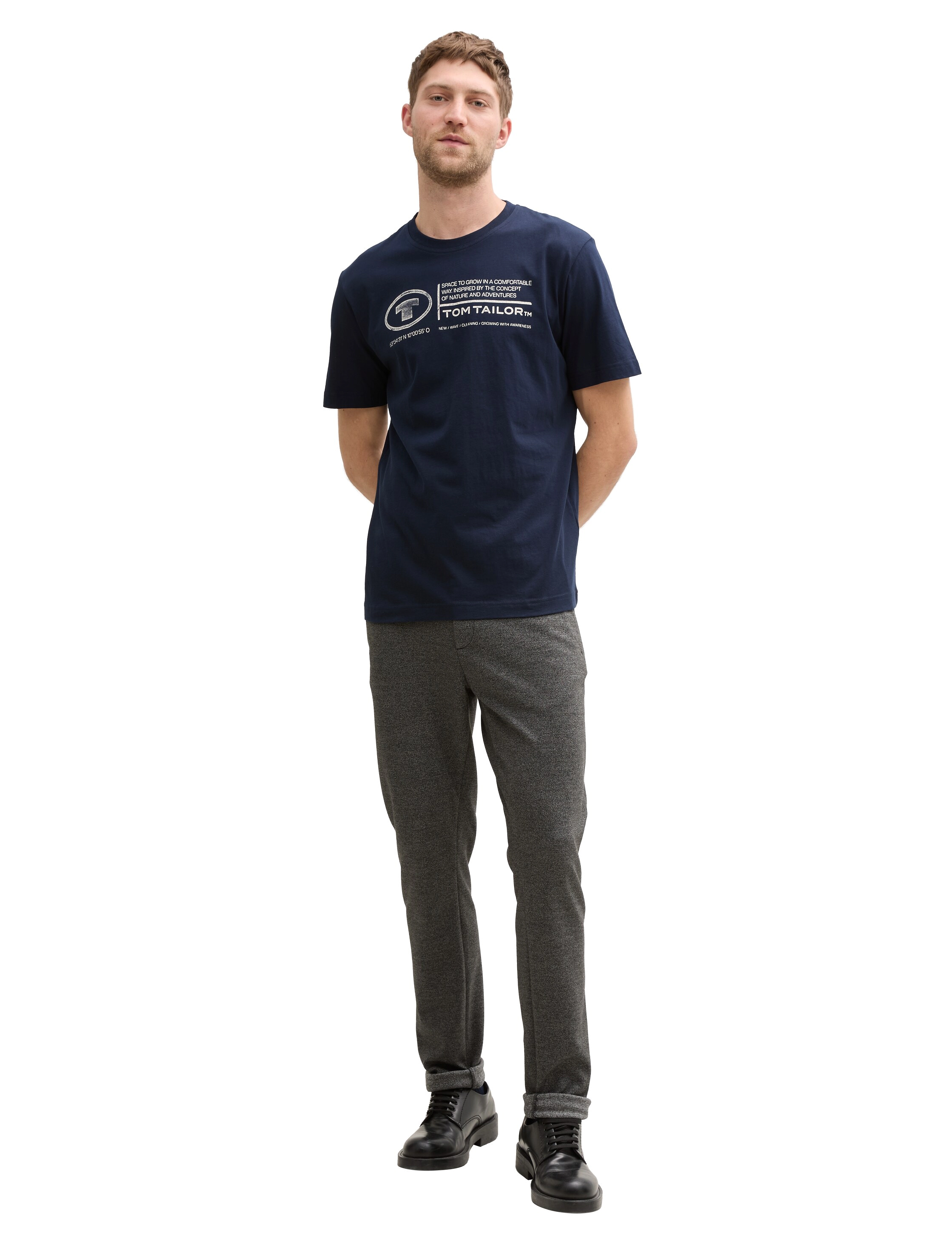 Tom Tailor Doublepack T-Shirt, Packaging, Dobbeltpakke T-Shirt, Hvid, Str: S