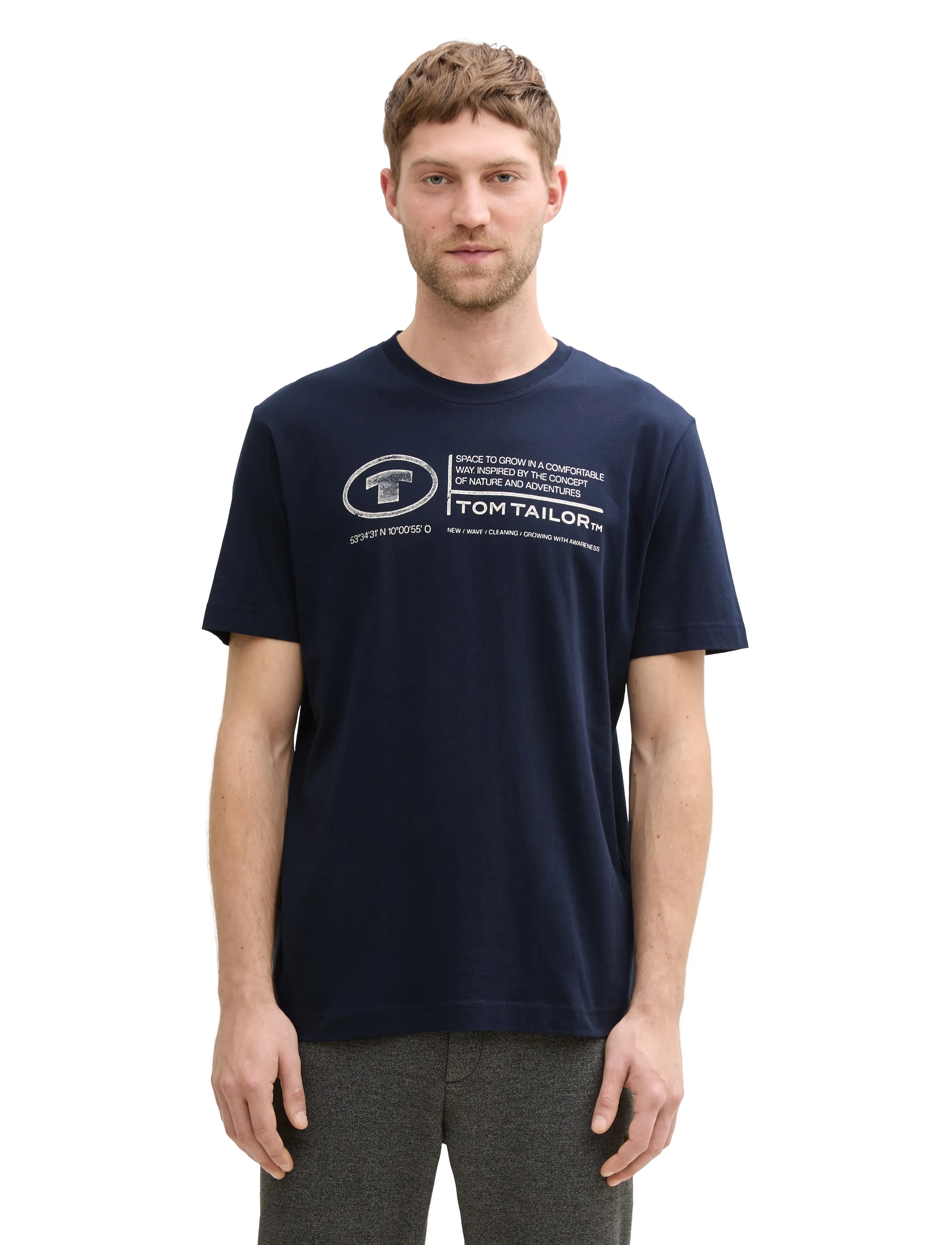 Tom Tailor - doublepack t-shirt, packaging - madalaimad hinnad - white - 3