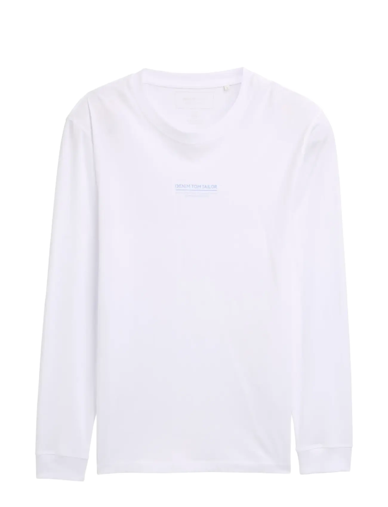 Tom Tailor printed longsleeve - Pikkade varrukatega T-särgid - WHITE / white