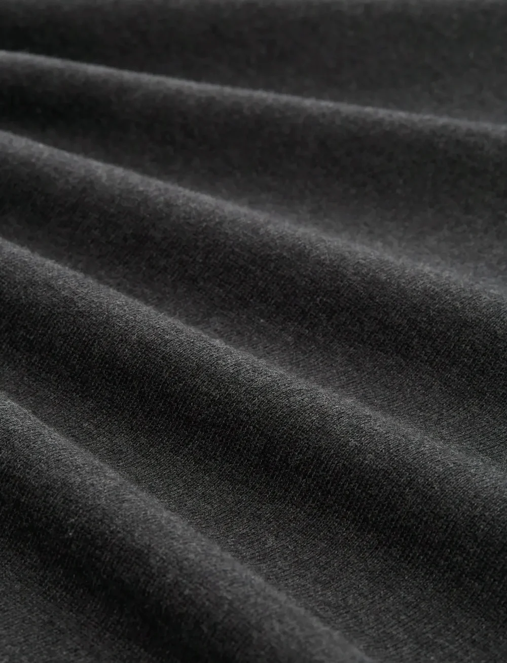 Tom Tailor - basic knit troyer - halfzip strik - black grey melange - 5