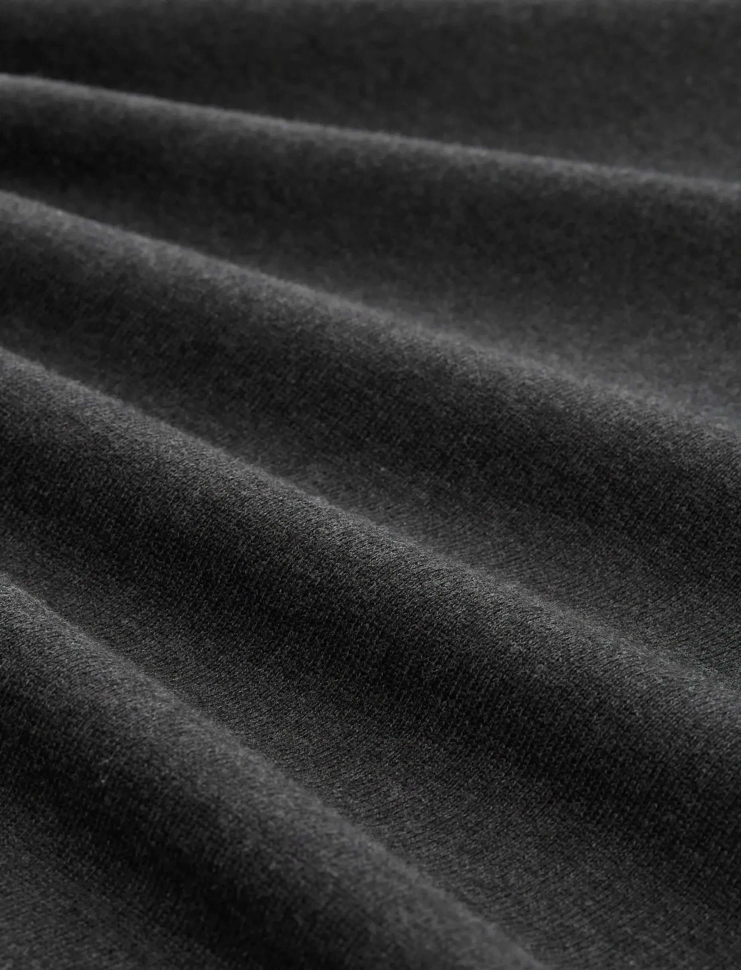 Tom Tailor - basic knit troyer - tõmblukk-kaelusega džemprid - black grey melange - 5