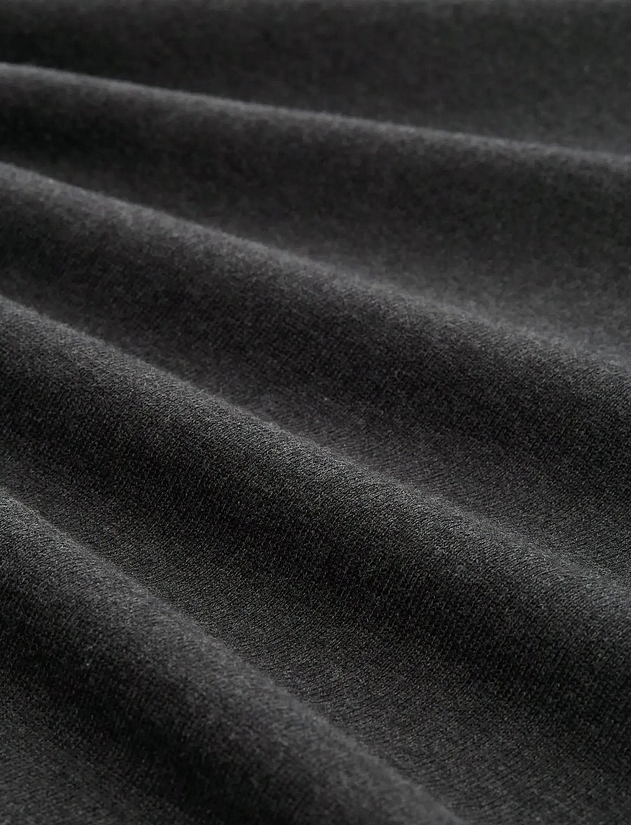 Tom Tailor - basic knit troyer - pullover mit halbem reißverschluss - black grey melange - 5