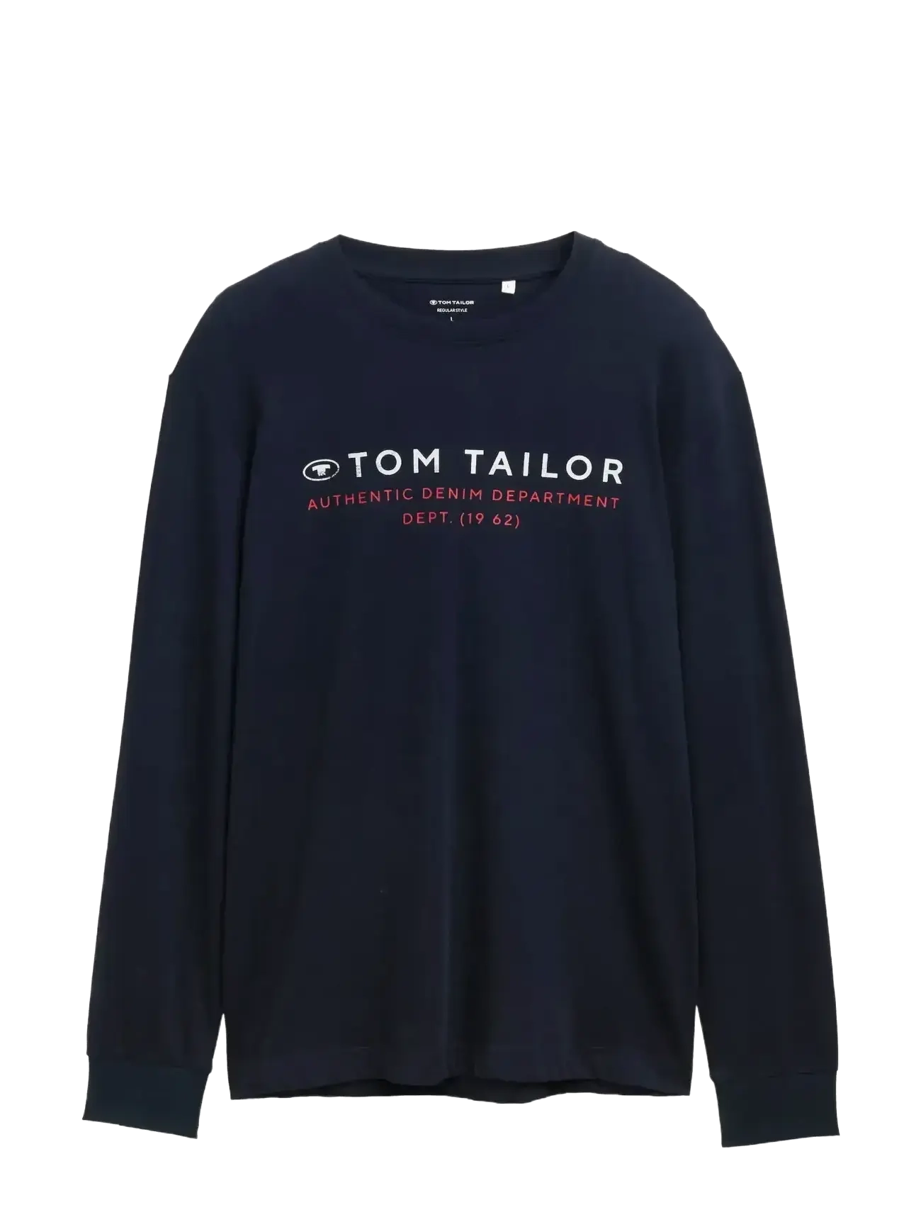 Tom Tailor printed longsleeve - Riided - SKY CAPTAIN BLUE / navy