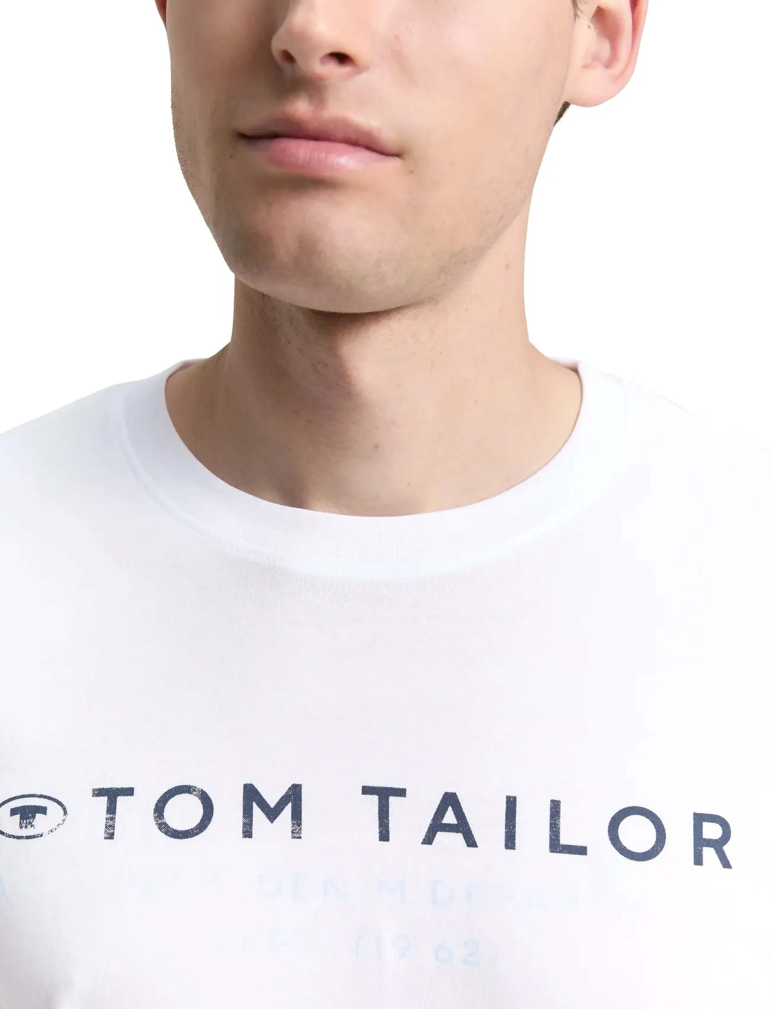 Tom Tailor - printed longsleeve - långärmade t-shirts - white - 3