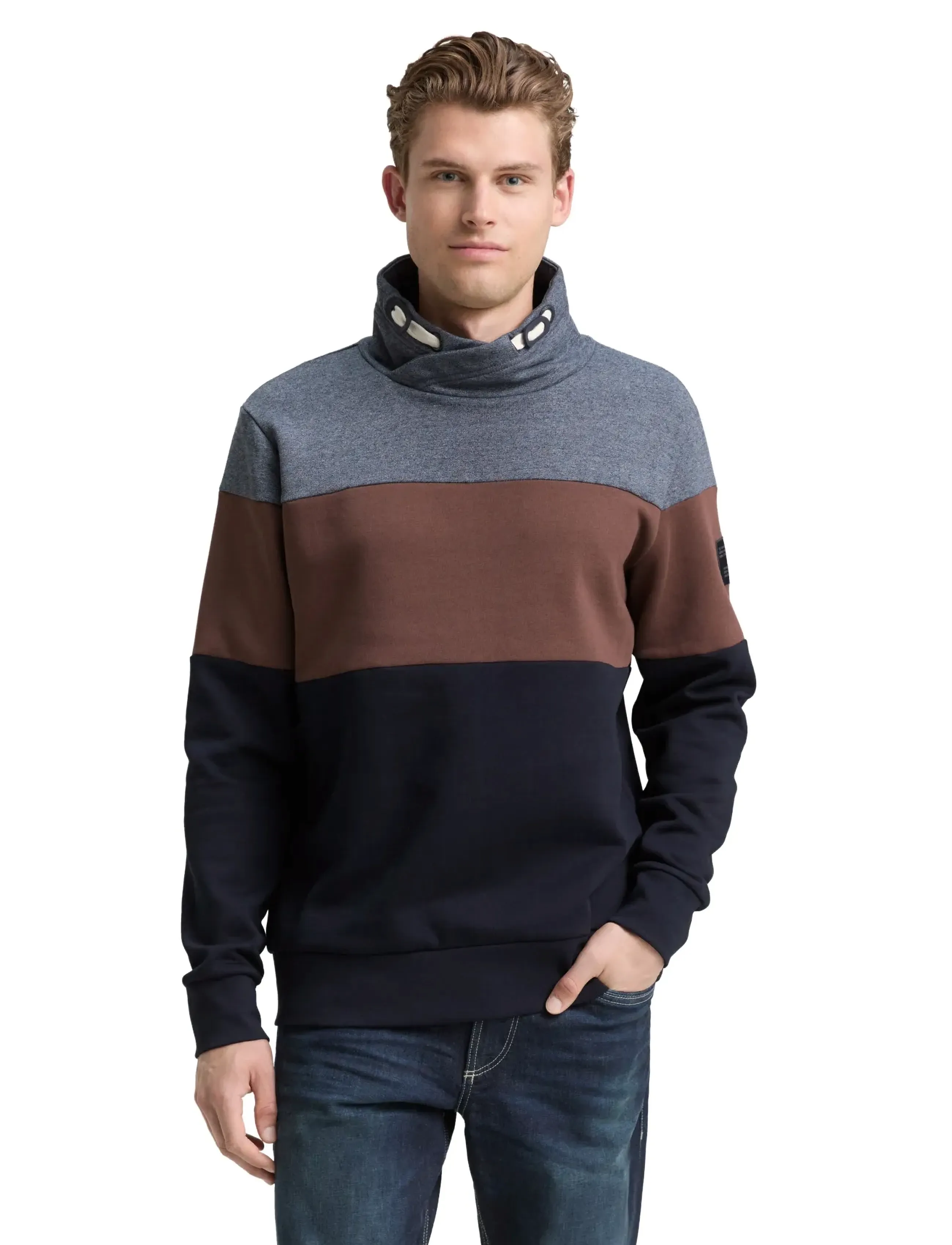 Tom Tailor - cutline snood - sky captain blue - 3