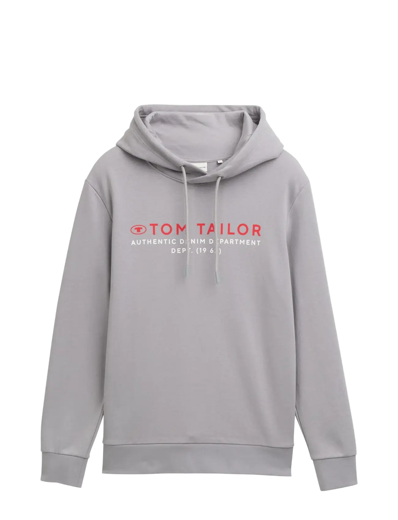 Tom Tailor printed hoodie - TOM TAILOR - FORMAL GREY / grey