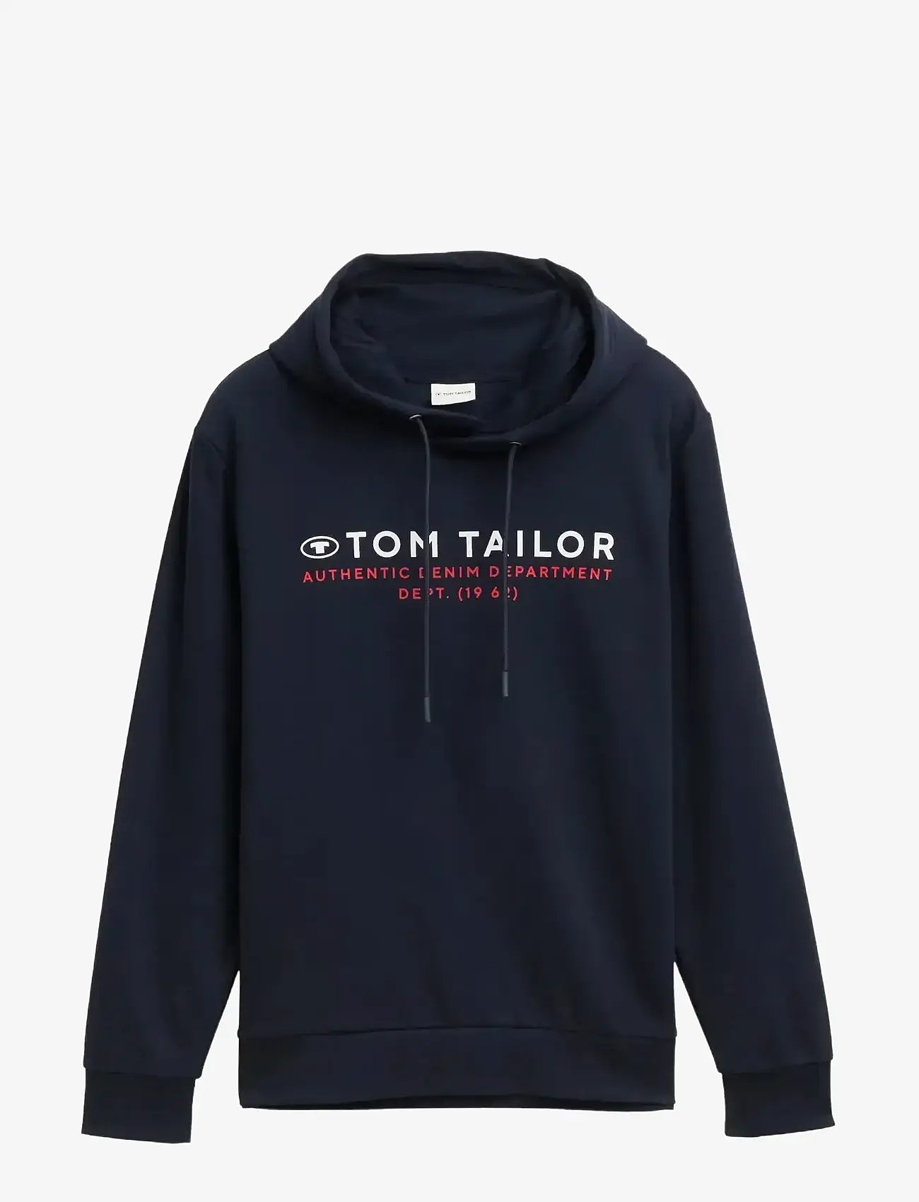 Tom Tailor - printed hoodie - sweatshirts - sky captain blue - 0