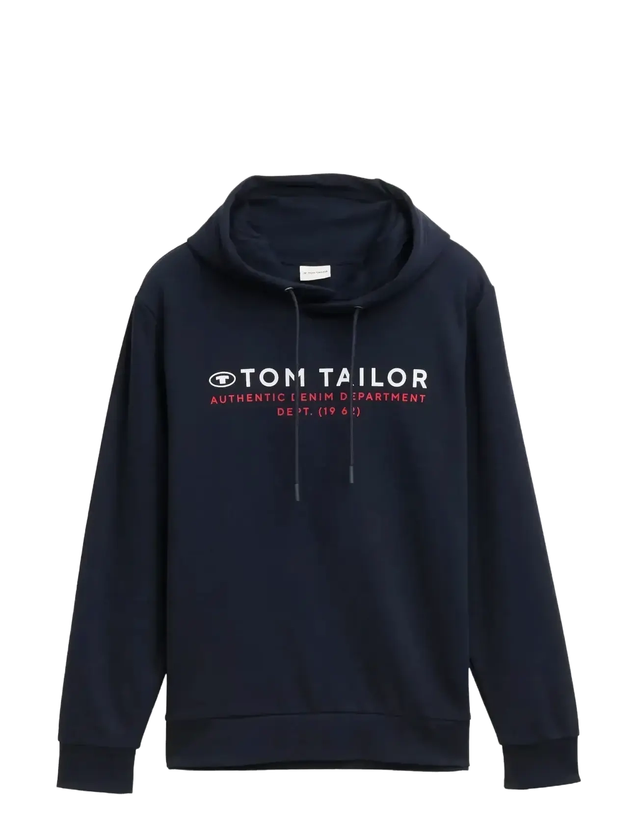 Tom Tailor printed hoodie - Džemperiai - SKY CAPTAIN BLUE / navy
