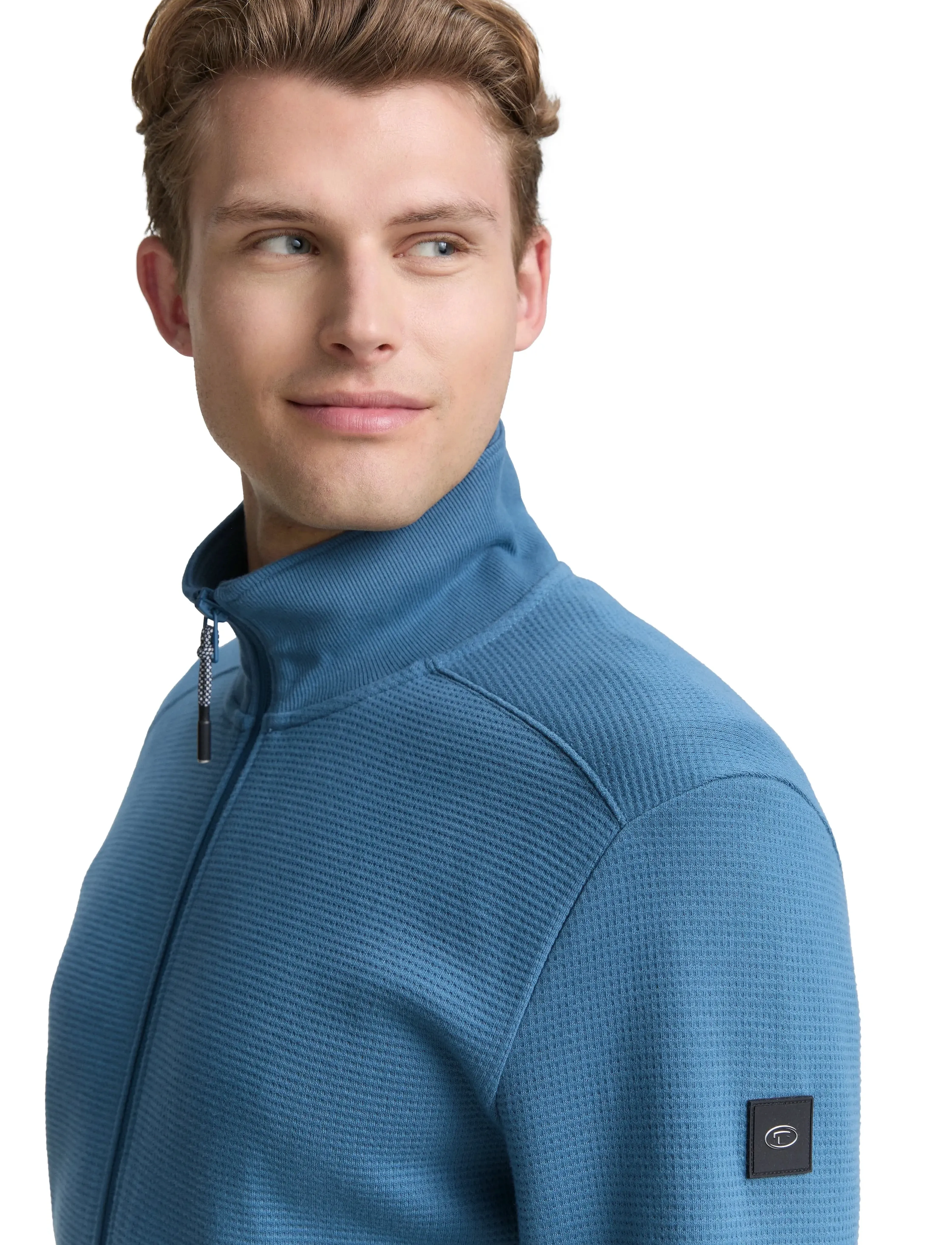 Structured Stand-Up Sweat Jacket 4