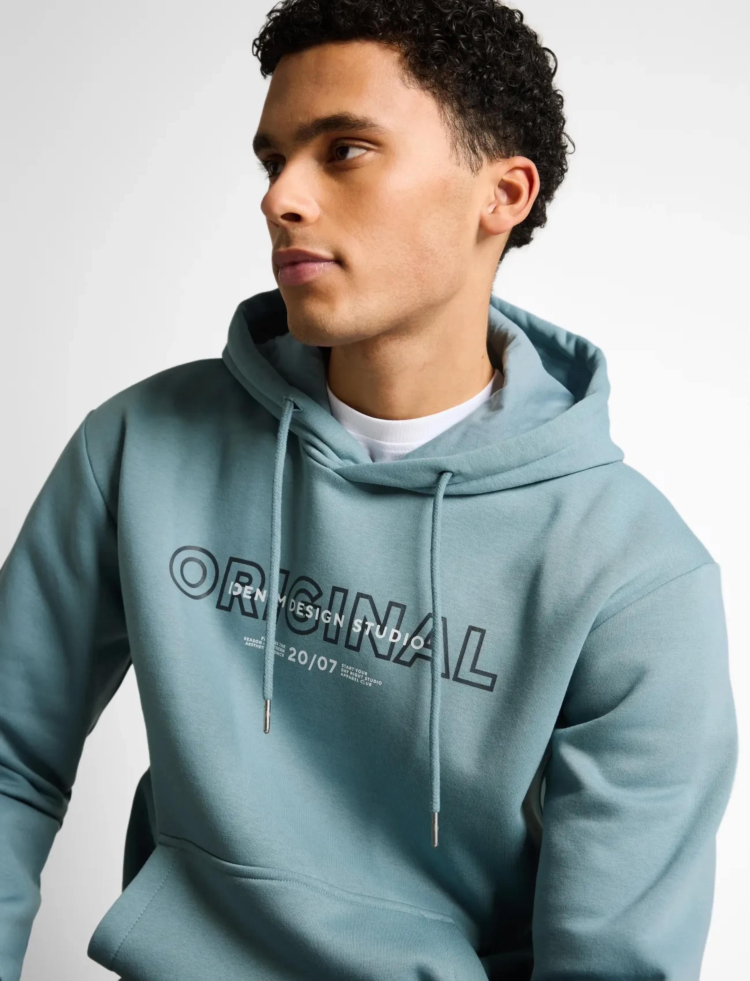 Tom Tailor - printed sweat hoodie - sweatshirts - citadel blue - 4